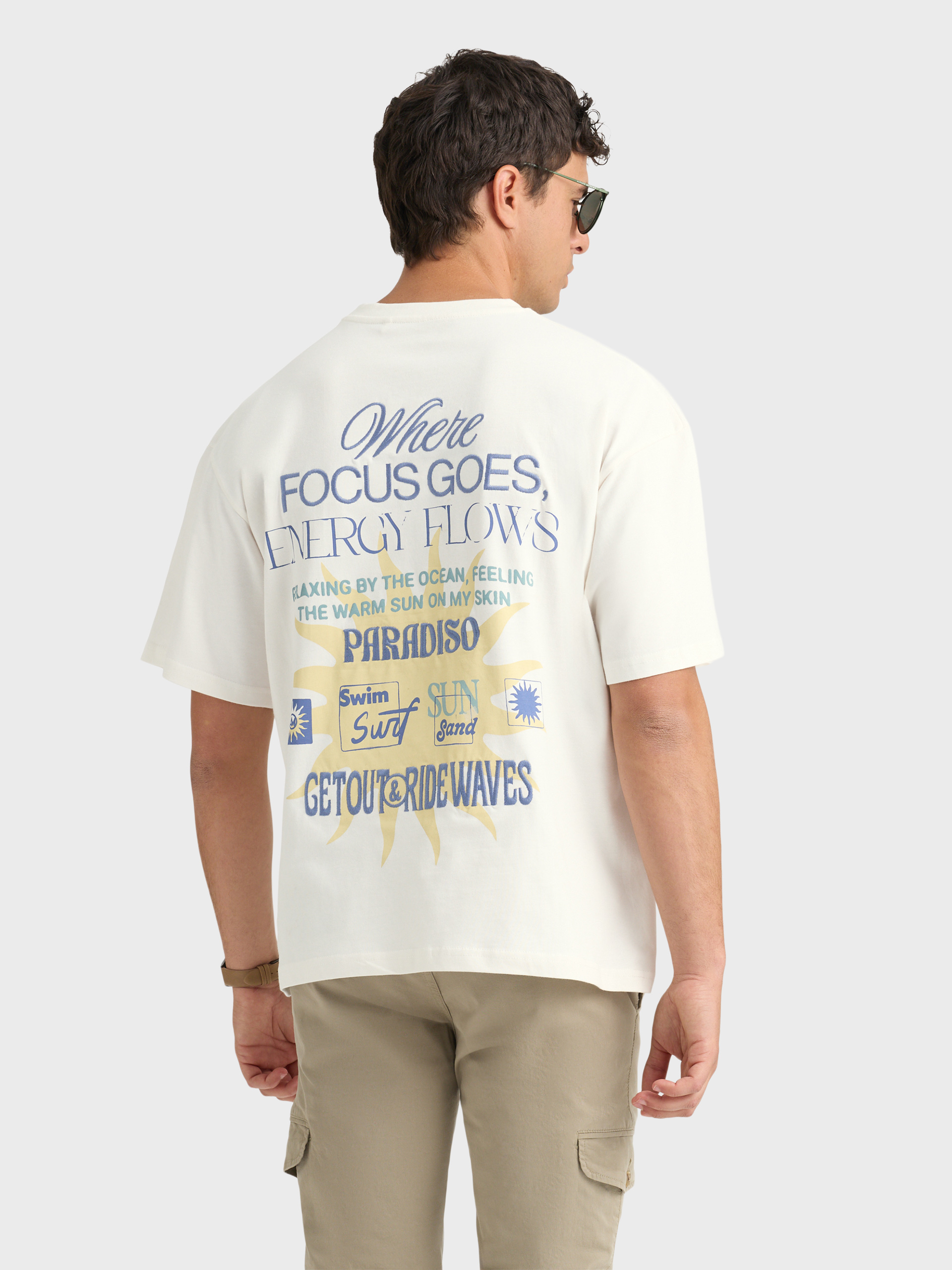 CAMISETA ENERGY BLANCO