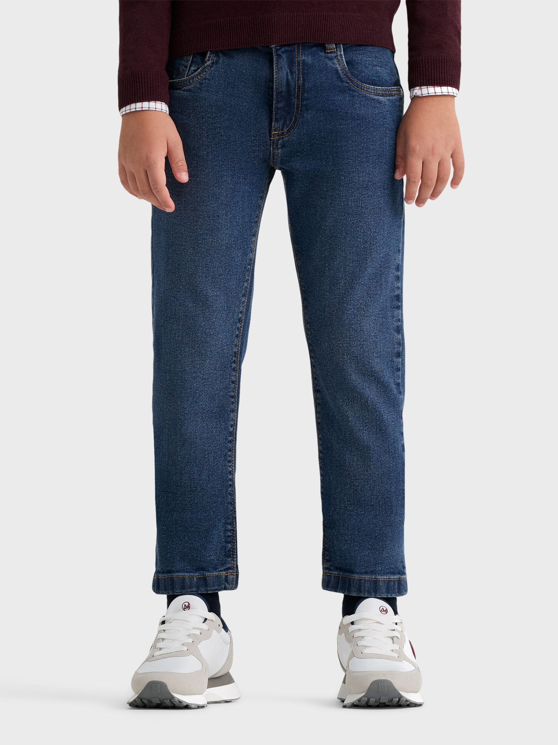 PANTALON DENIM KIDS AZUL MARINO