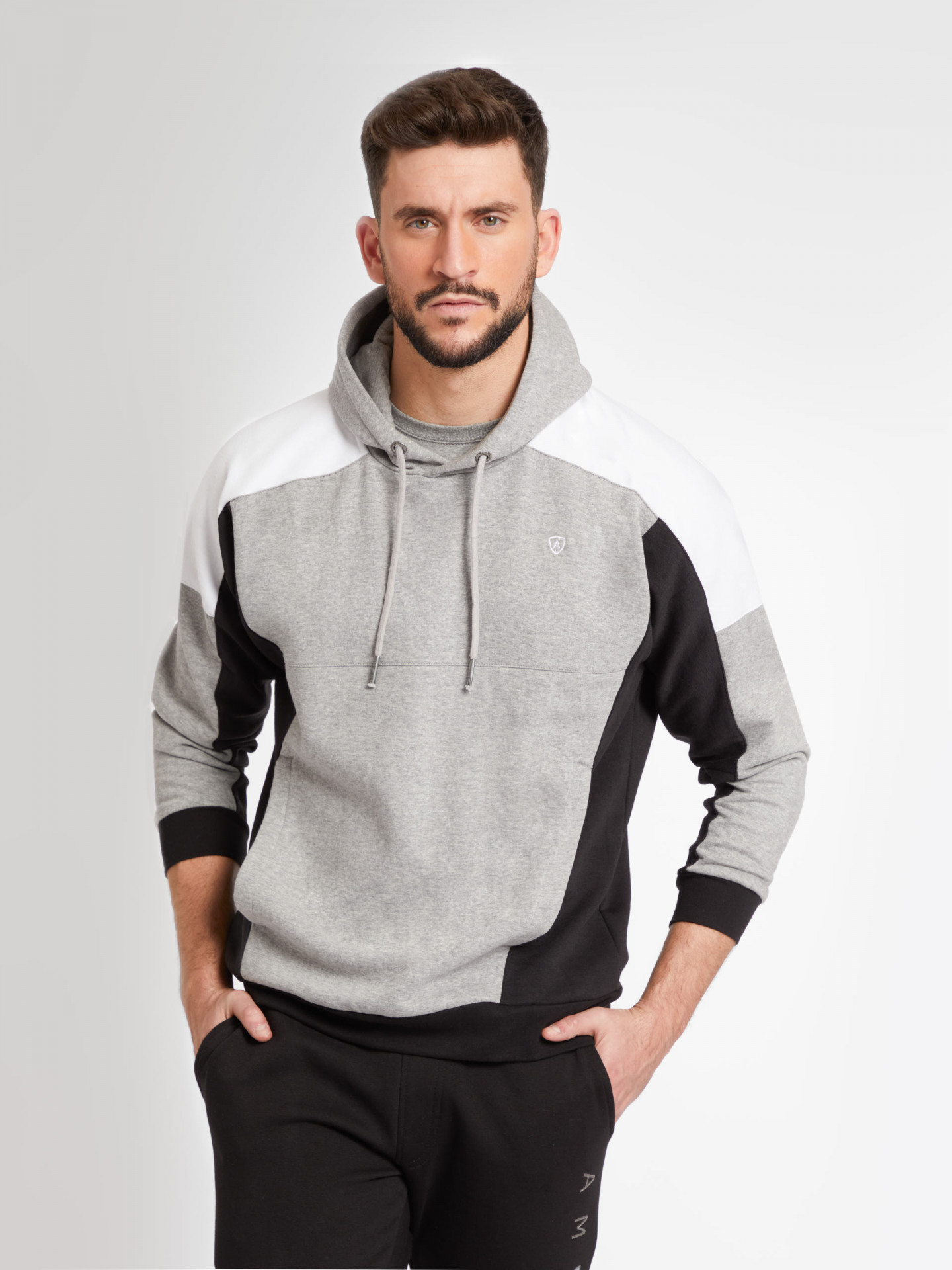 SUDADERA MOON GRIS