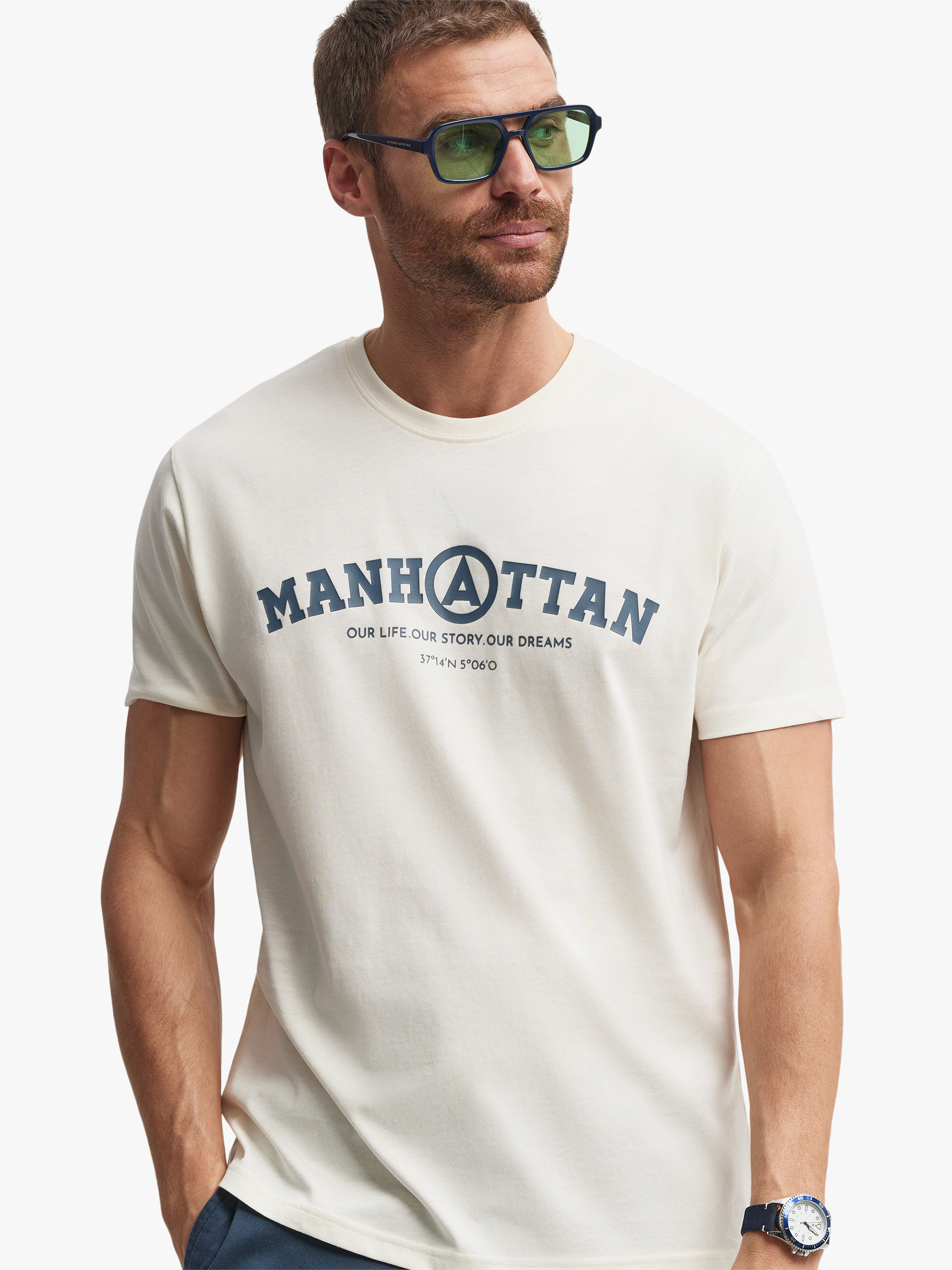 CAMISETA MANHATTAN BLANCO