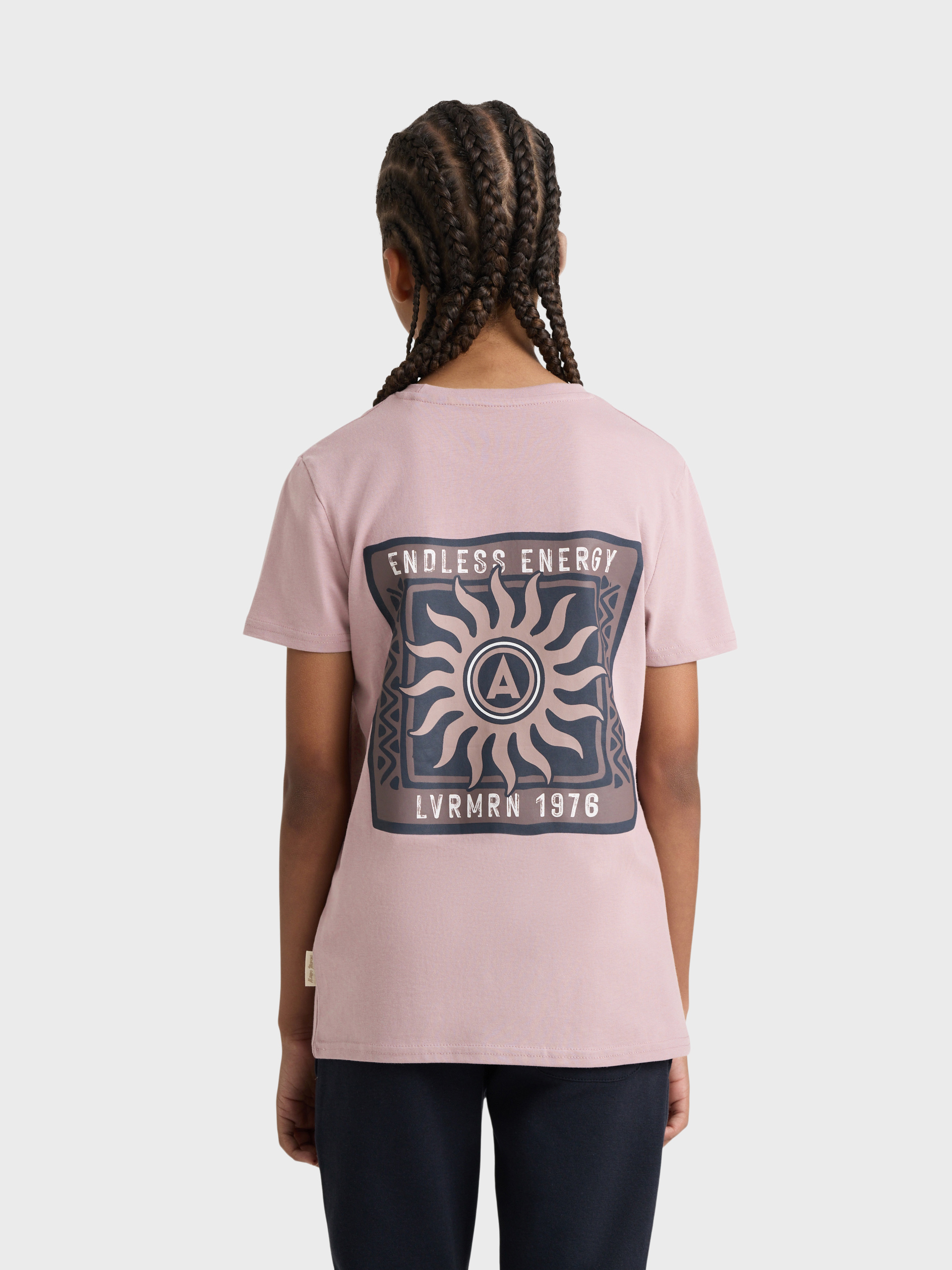 CAMISETA GLOW KIDS ROSA
