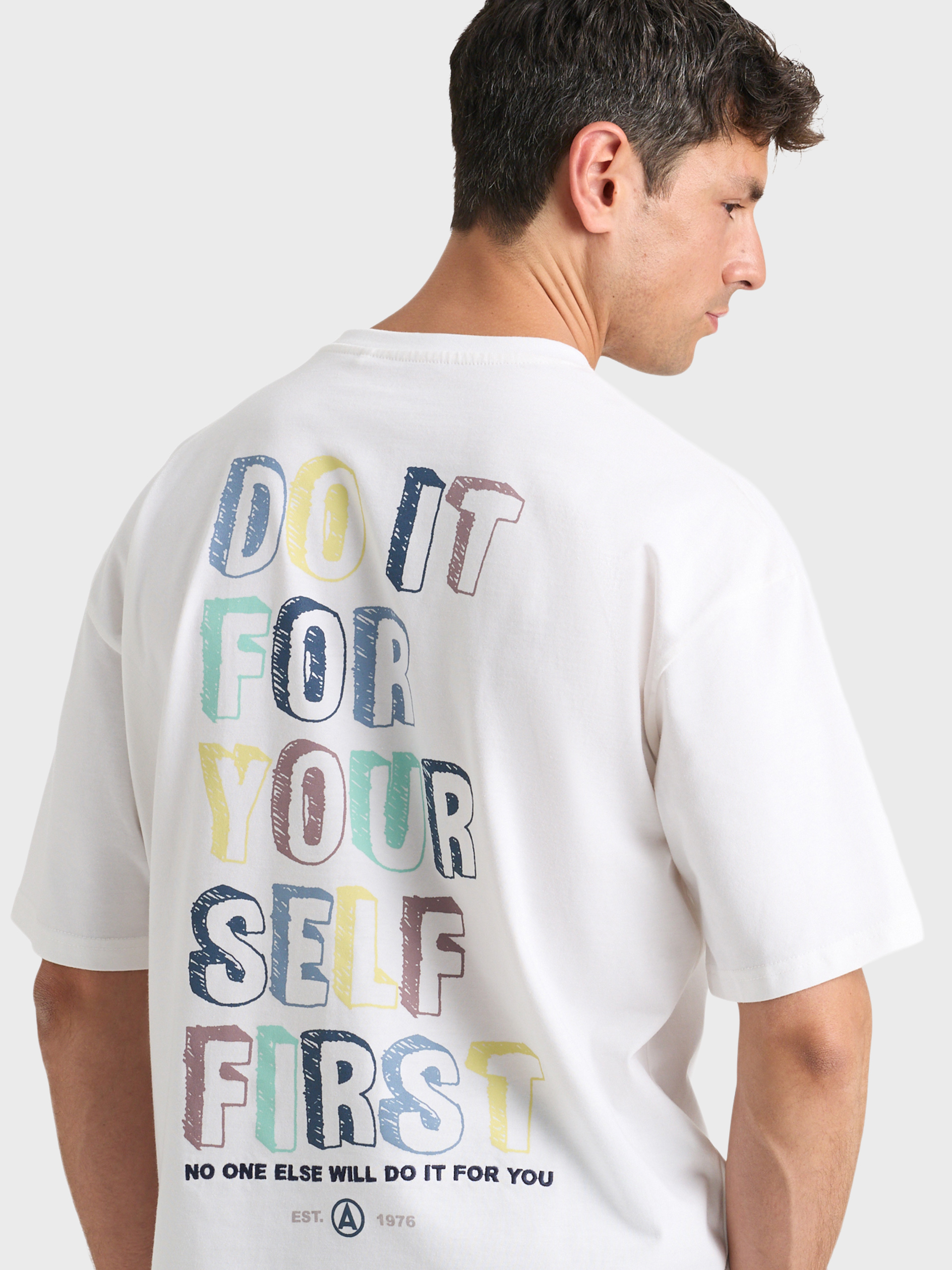 CAMISETA LETTERS BLANCO