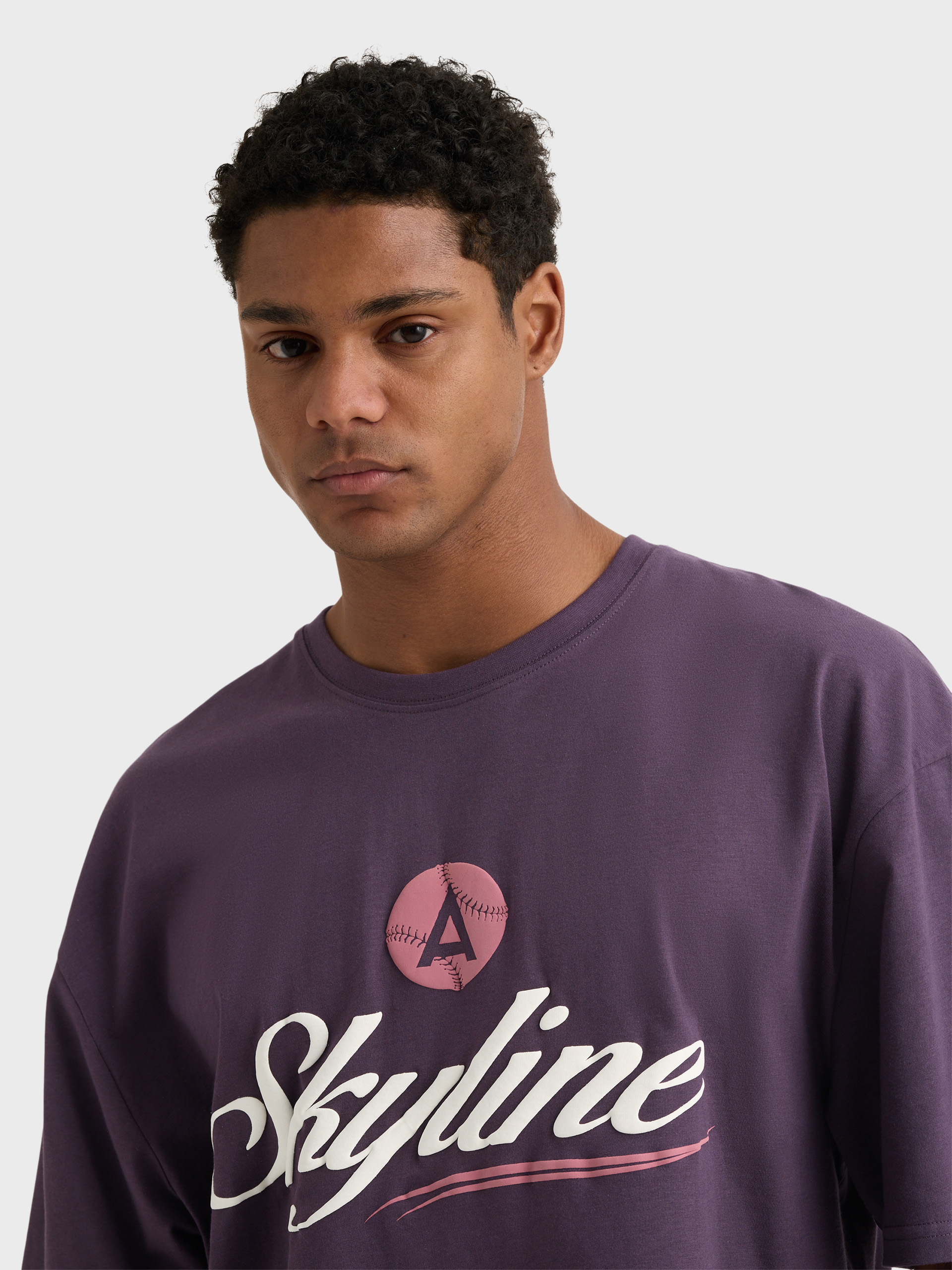 CAMISETA SKYLINE AZUL