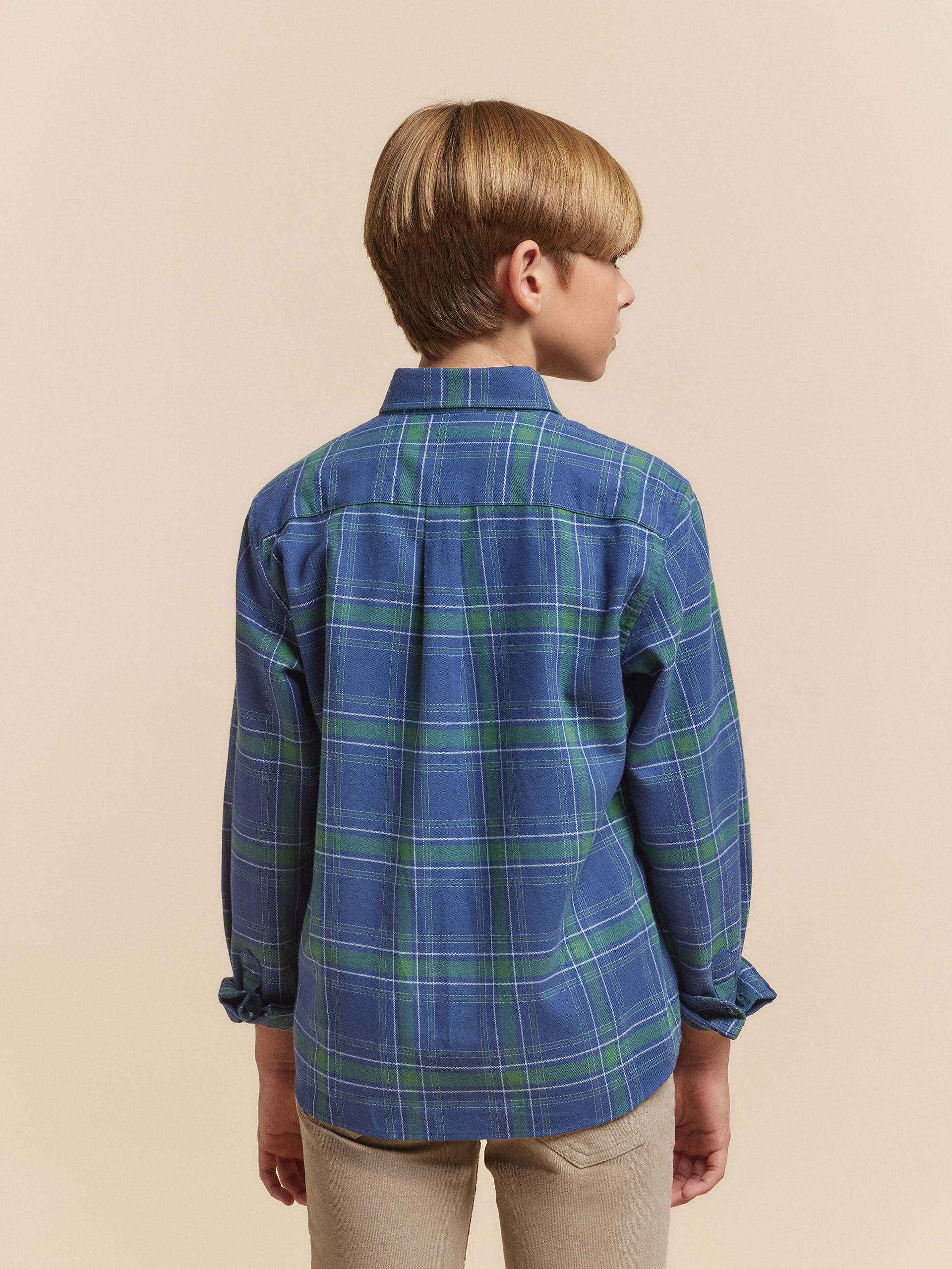 CAMISA FLANNEL TARTAN KIDS