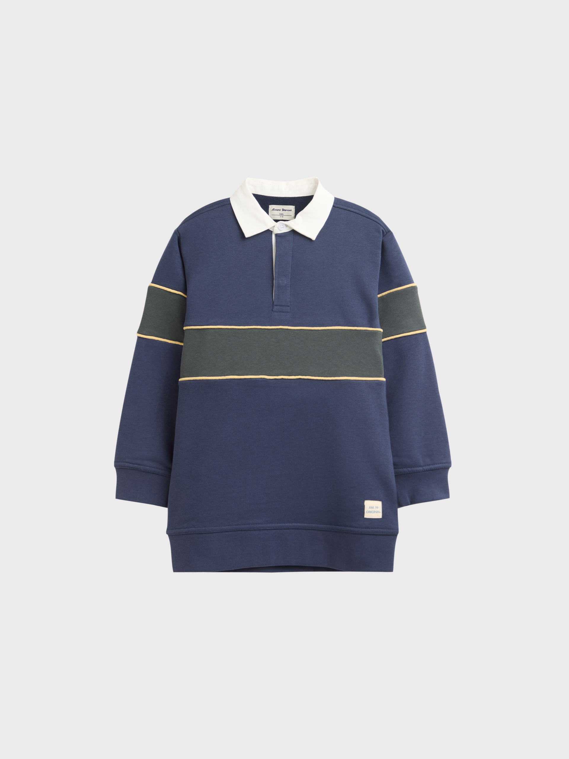 SUDADERA POLO CLUB KIDS AZUL MARINO