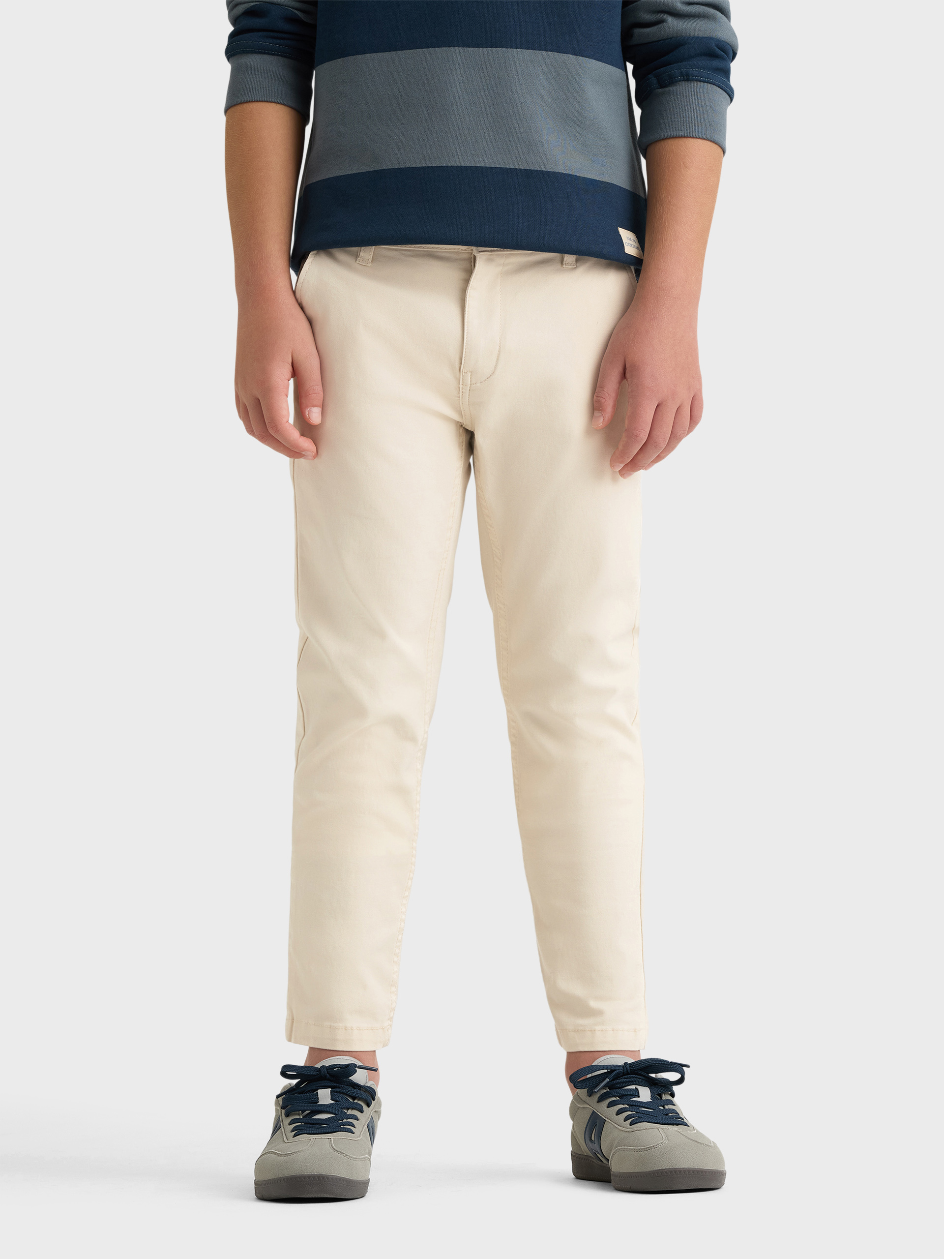 PANTALON CHINO KIDS CRUDO