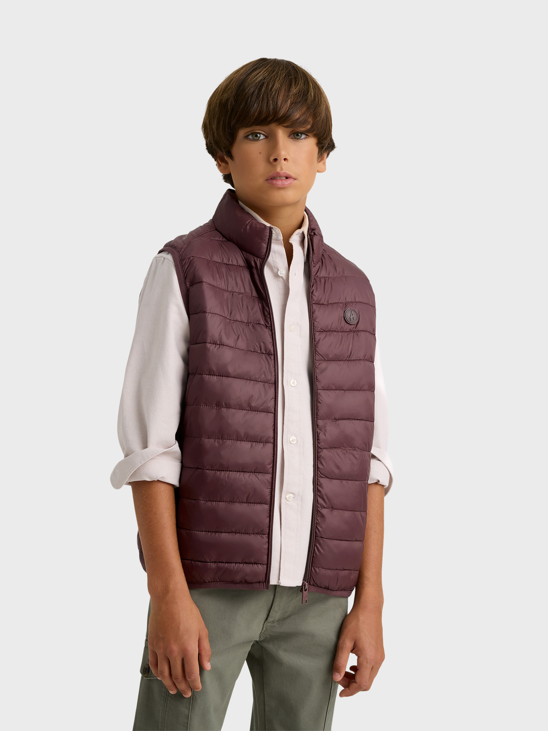 CHALECO NIRO KIDS BURDEOS