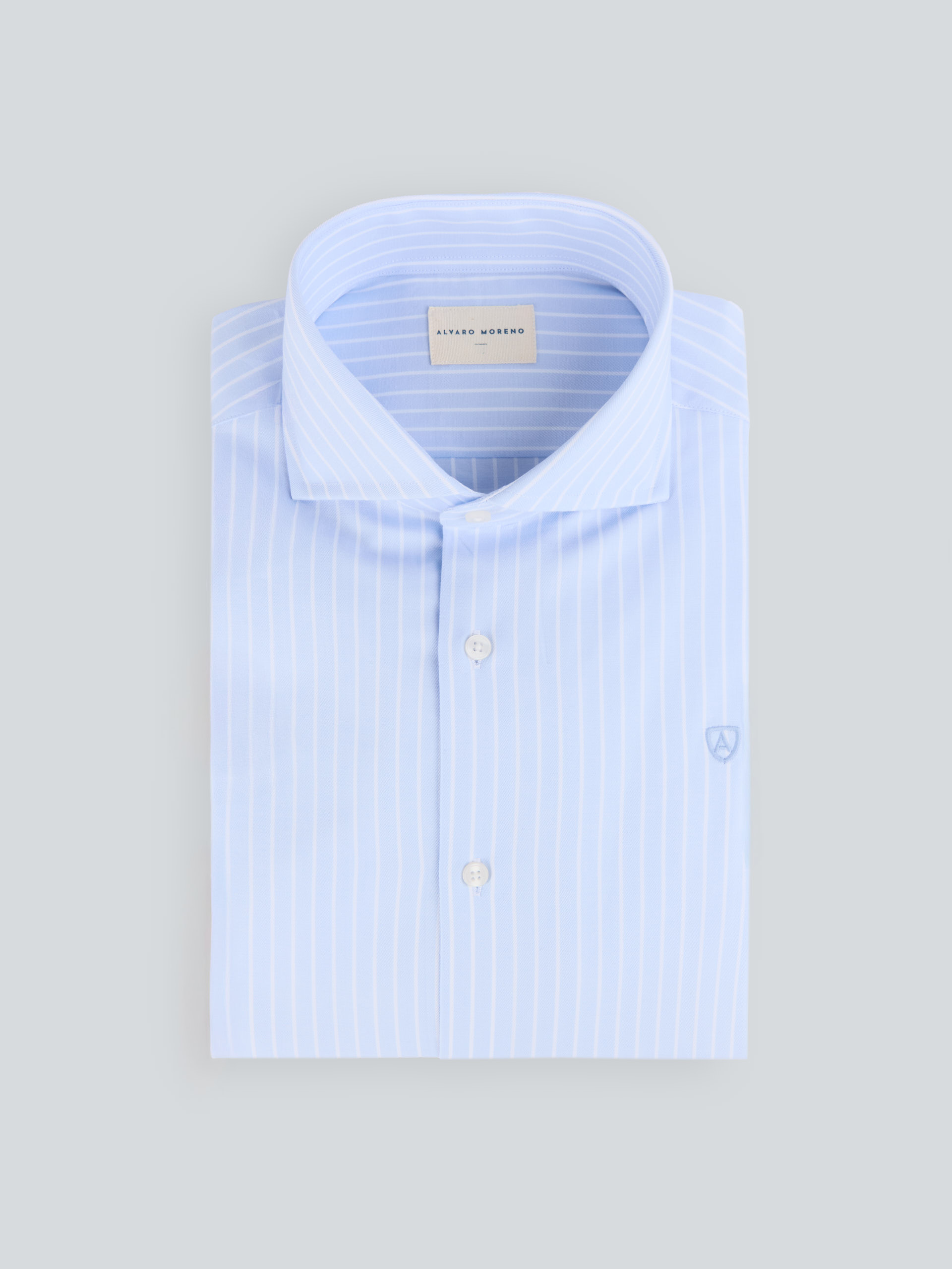 CAMISA VESTIR DIPLO CELESTE