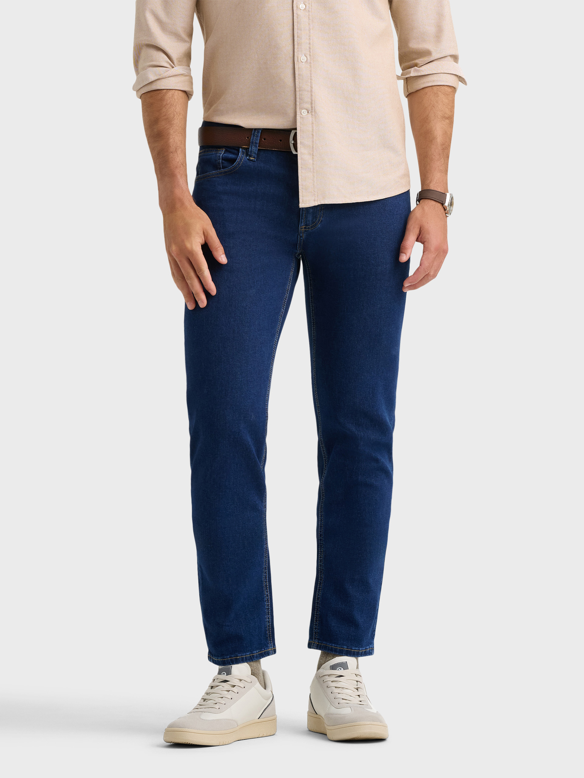 DENIM REGULAR AZUL MARINO