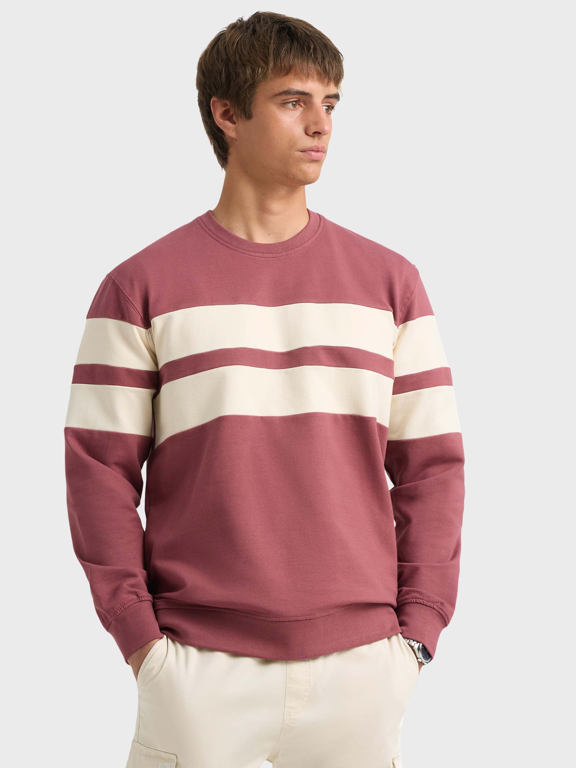 SUDADERA STRIPES