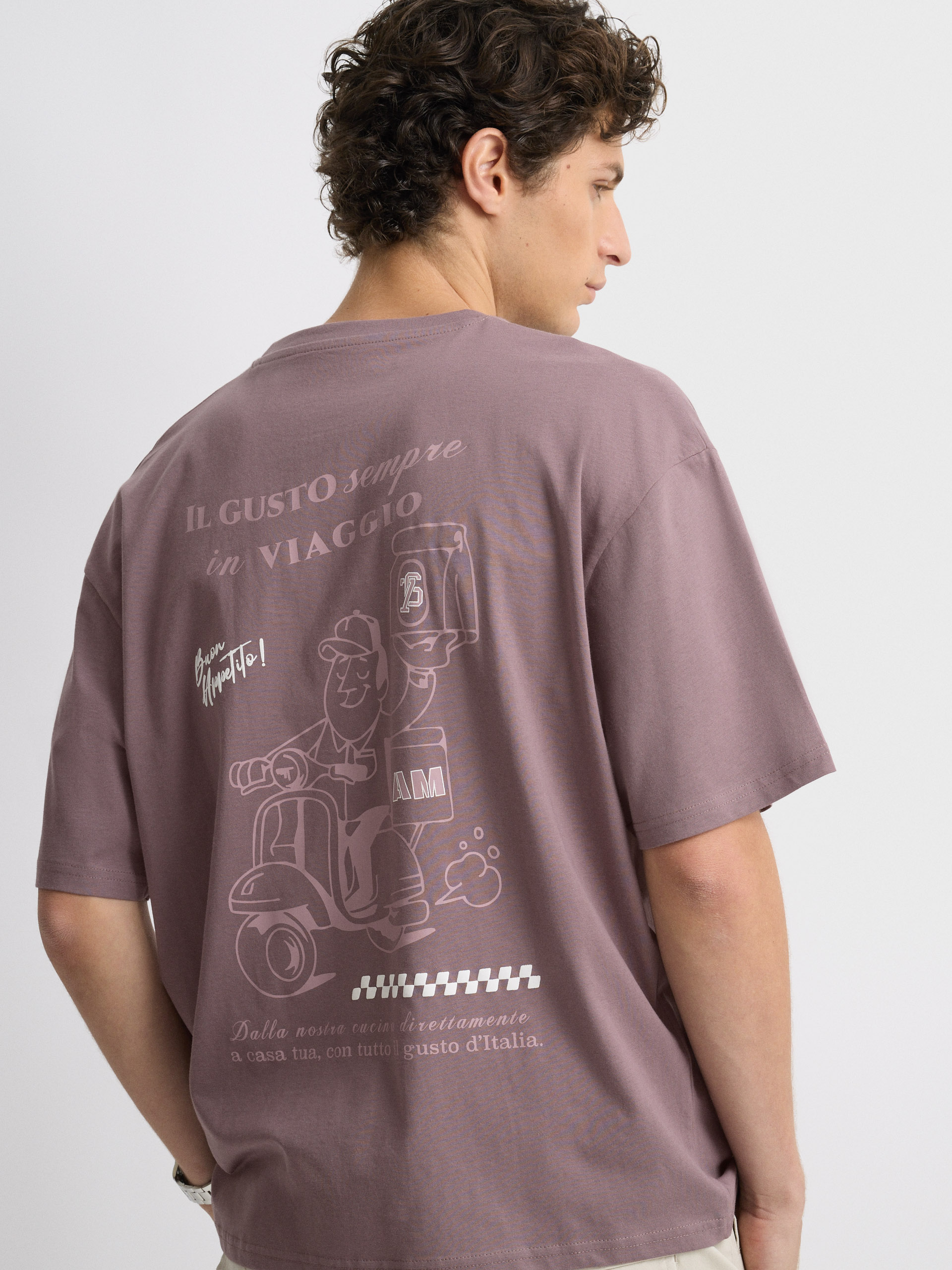 CAMISETA VIAGGO ROSA