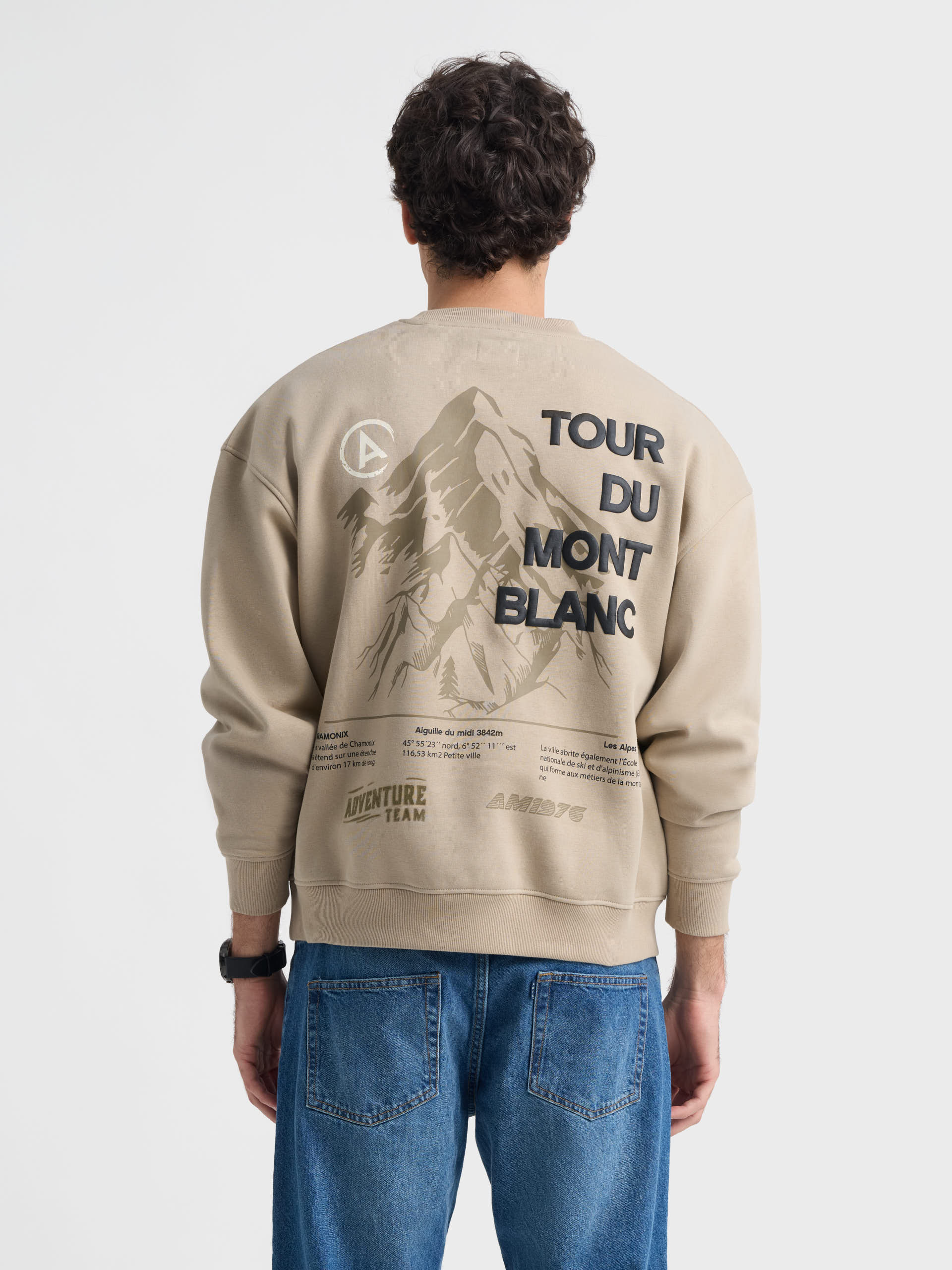SUDADERA MONTBLANC CAMEL