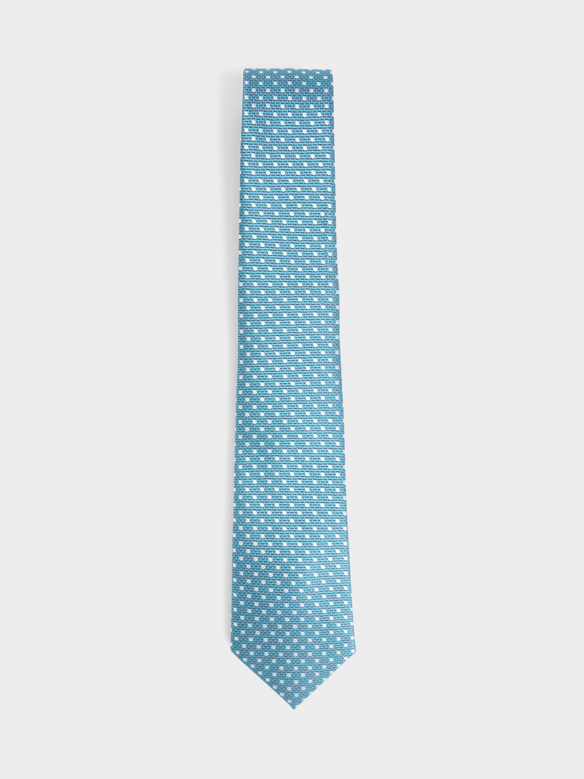 CORBATA JACQUARD MF VERDE AGUA