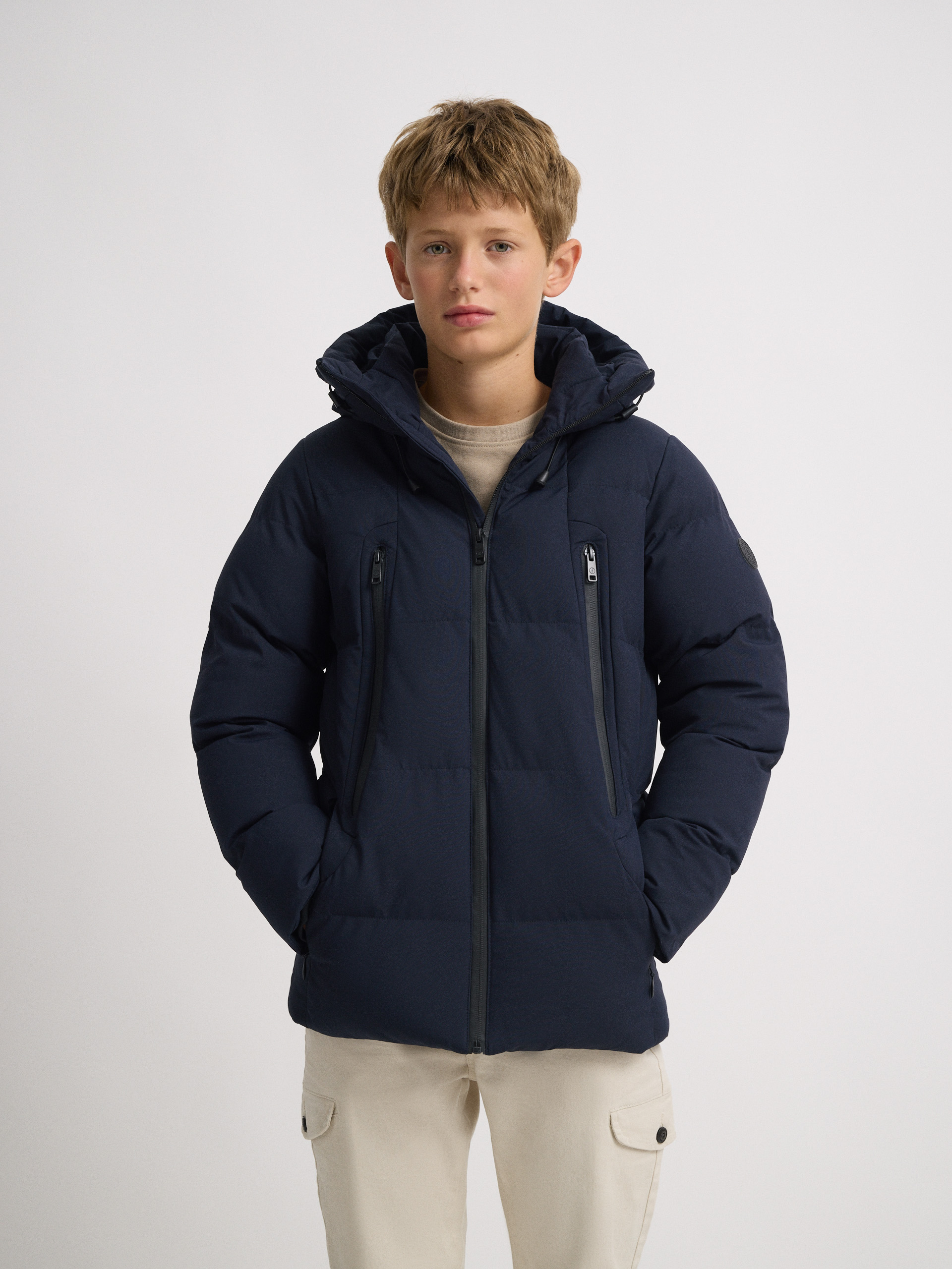 PARKA COMFORT KIDS AZUL MARINO