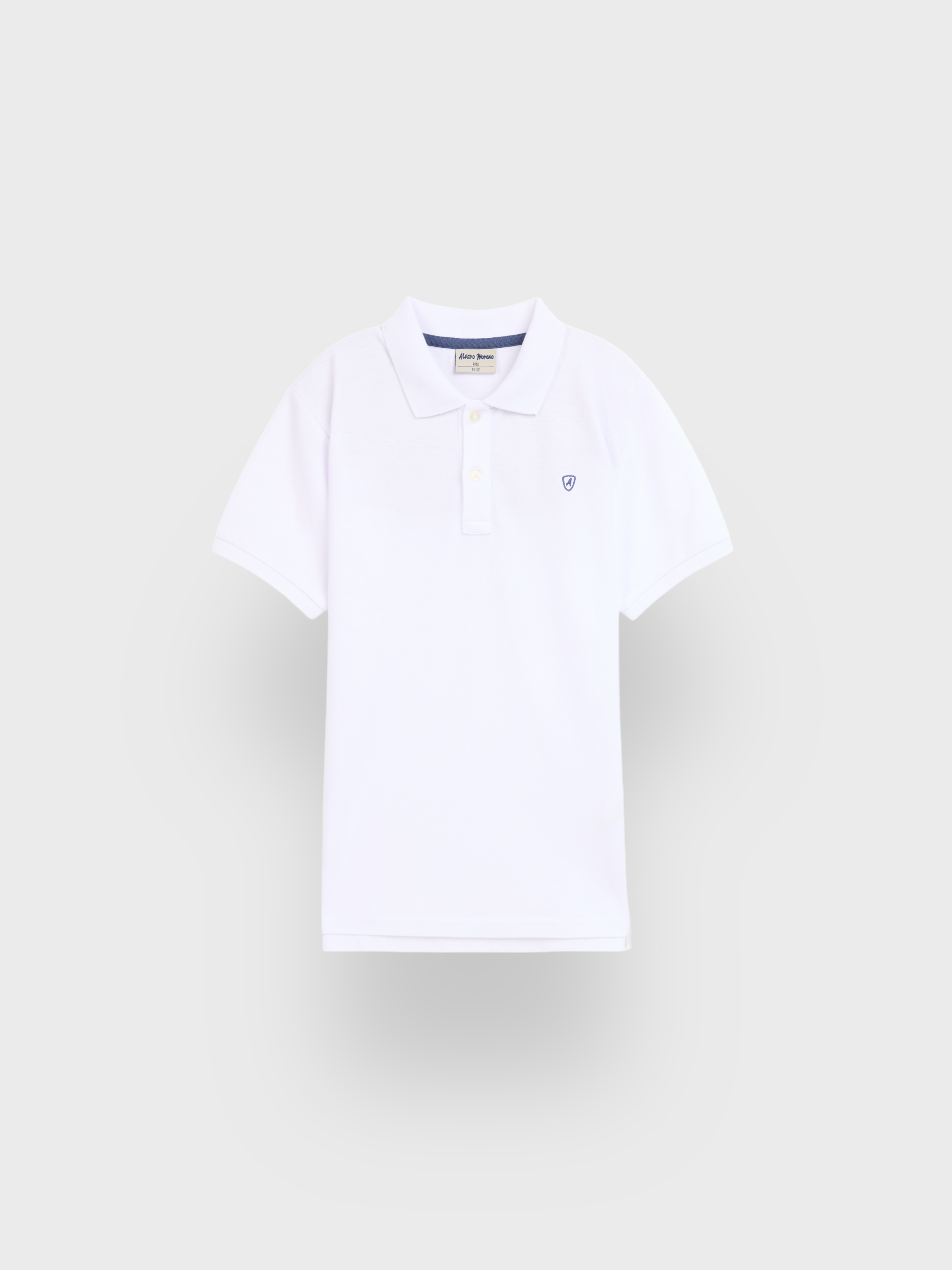 POLO BASIC KIDS BLANCO