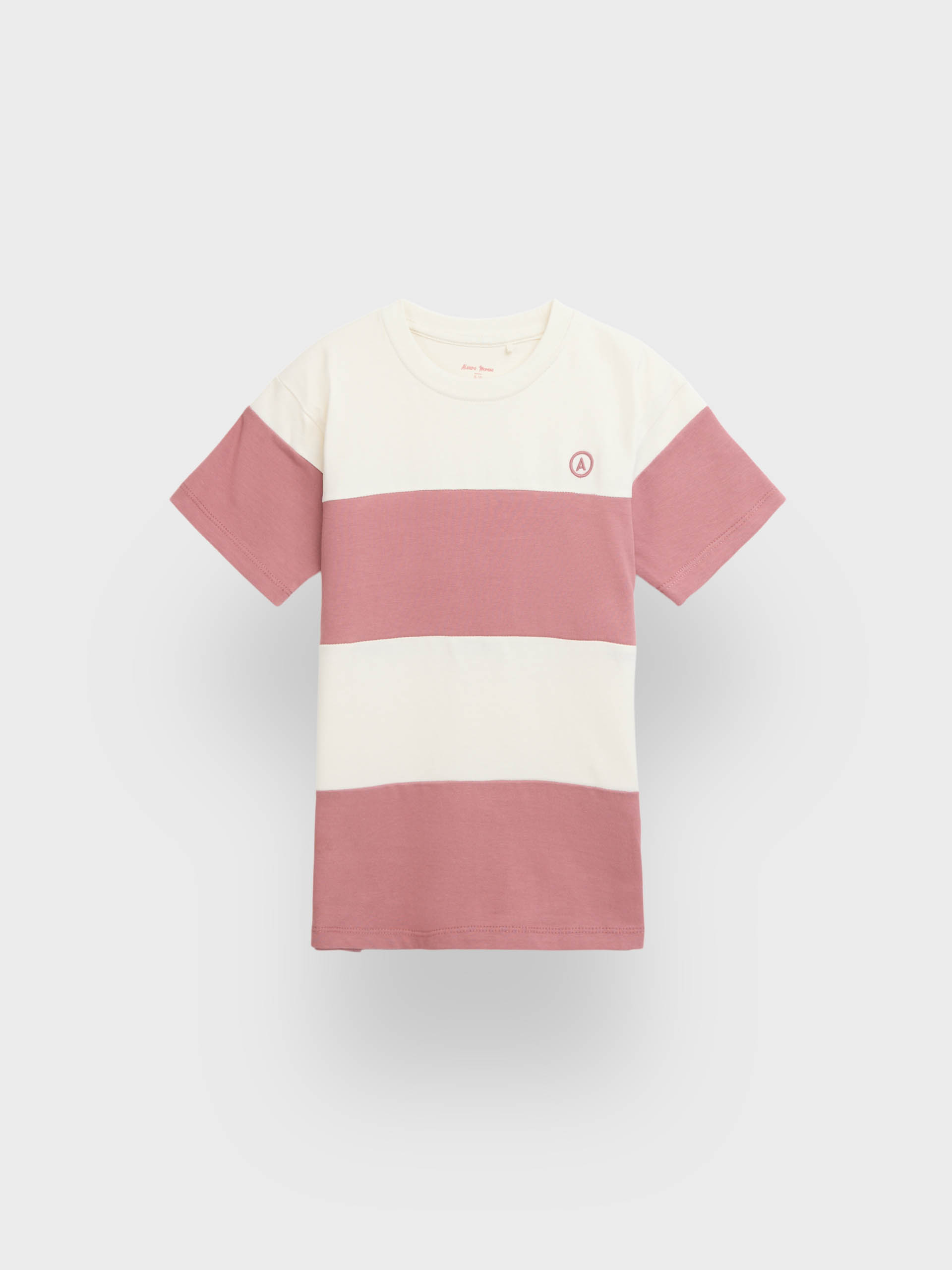 CAMISETA STRIPES KIDS ROSA