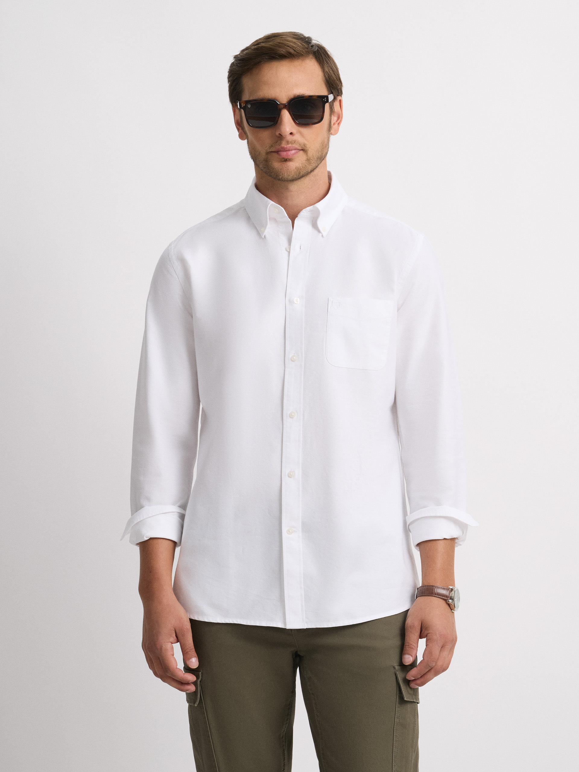 CAMISA OXFORD POCKET