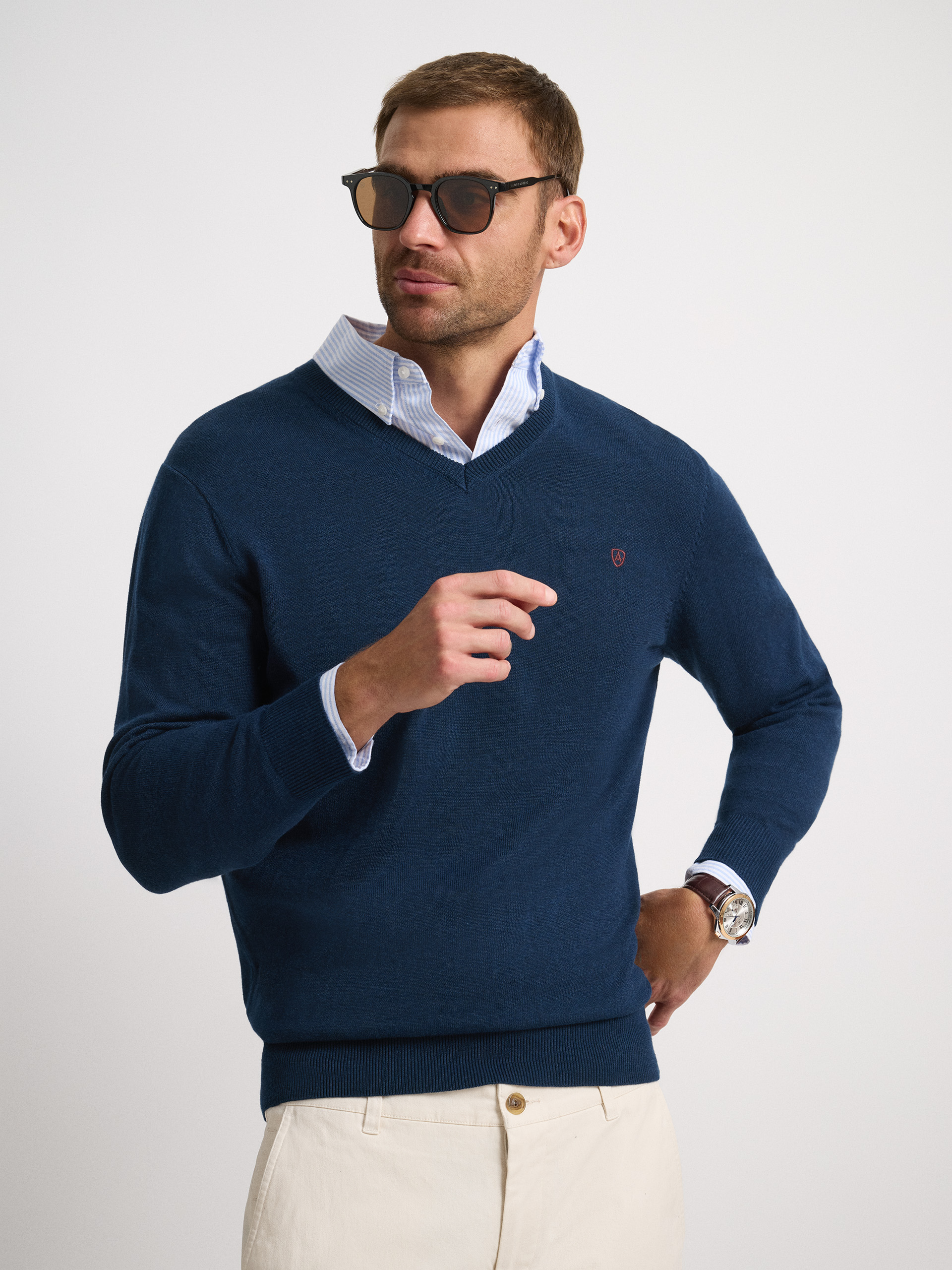JERSEY V-NECK TRENDY