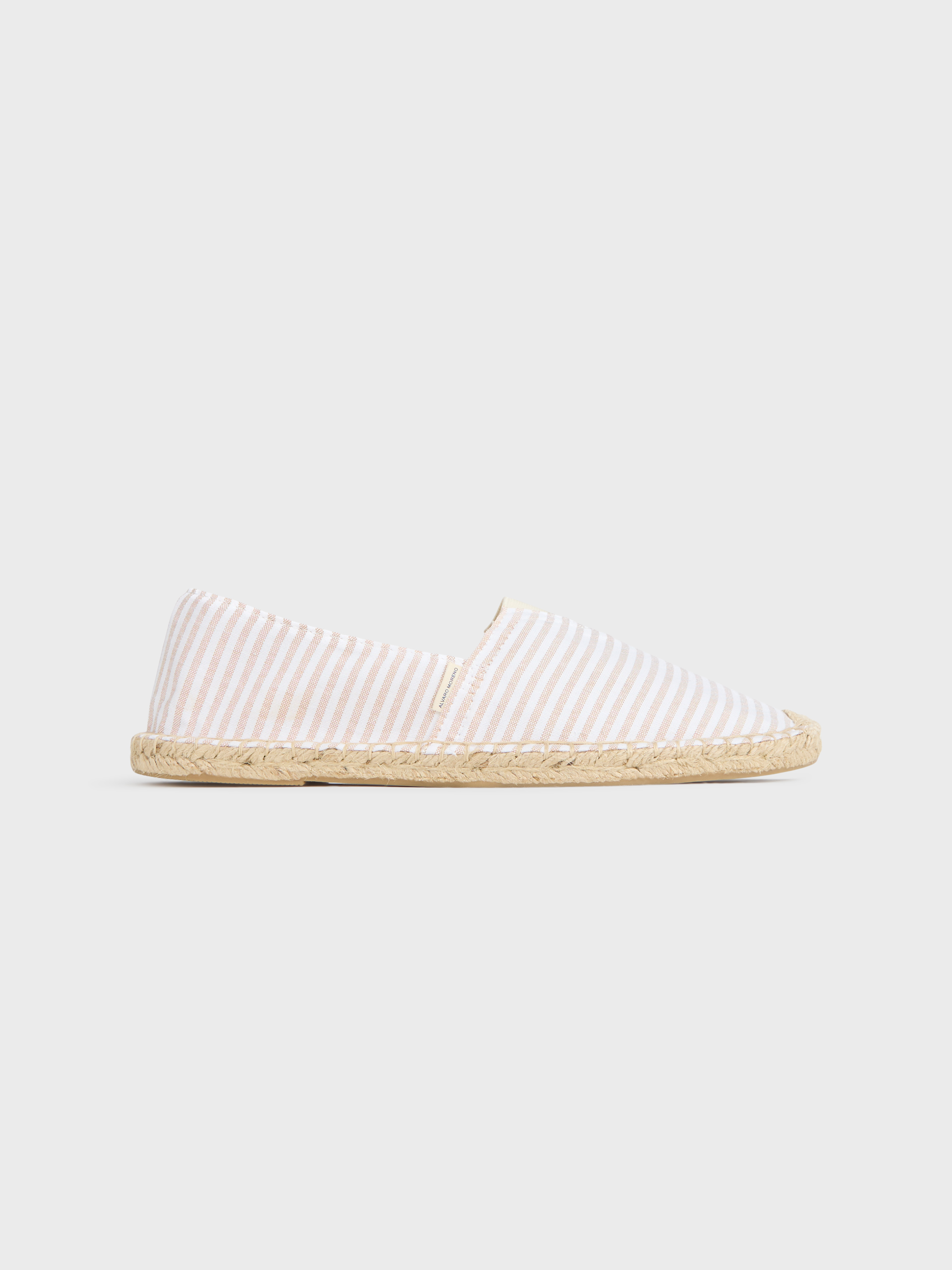 ESPADRILLES OXFORD STRIPES BEIGE