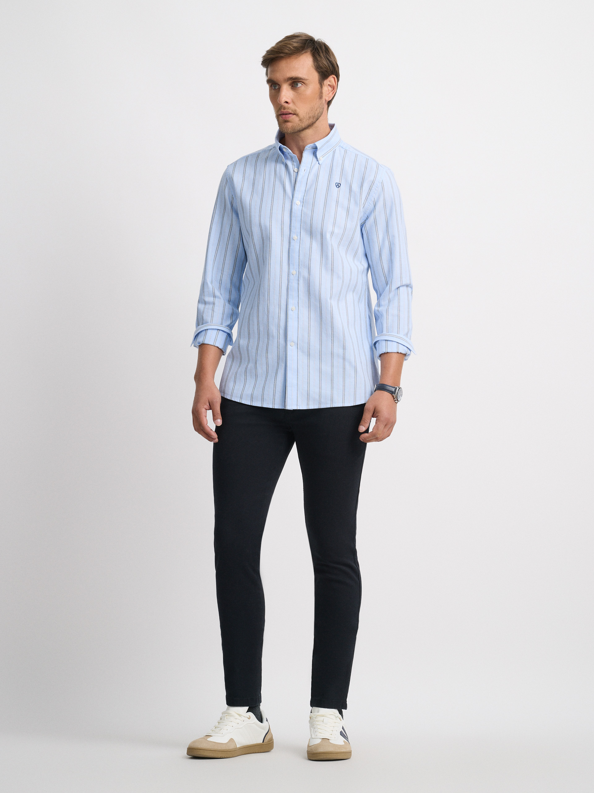 CAMISA OXFORD RAYAS