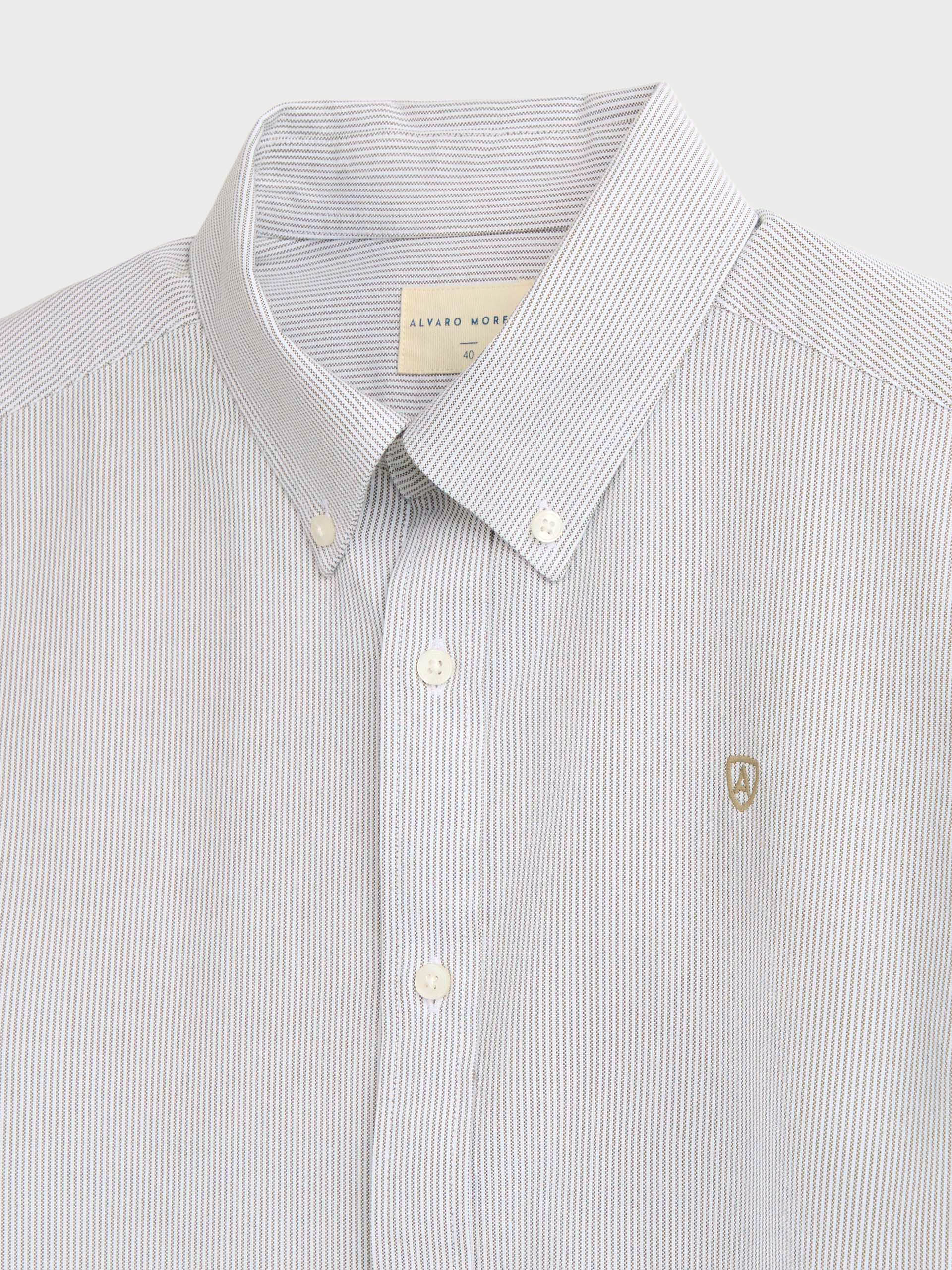 CAMISA OXFORD MIL RAYAS