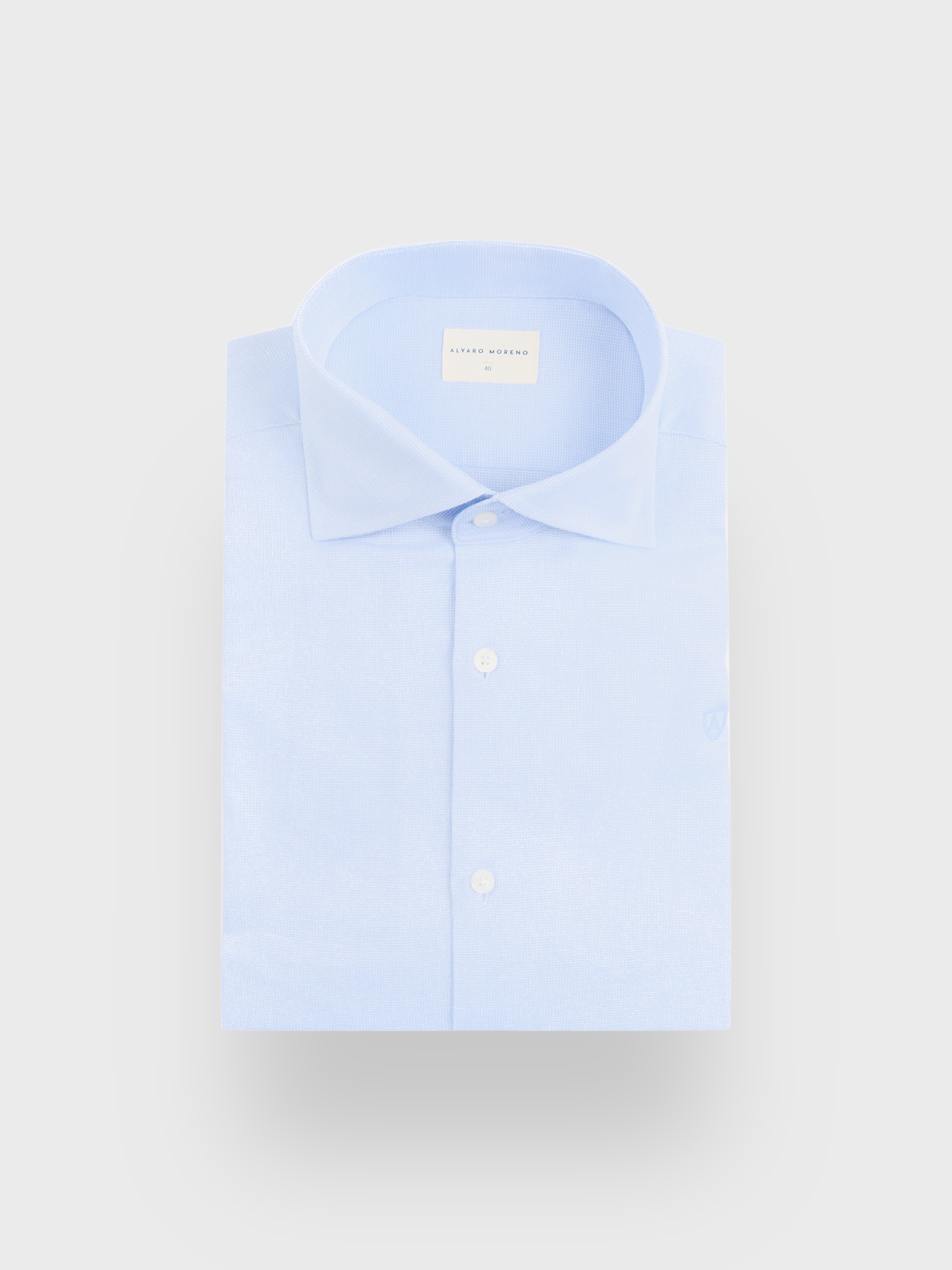 CAMISA DOBBY AMSTERDAM CELESTE