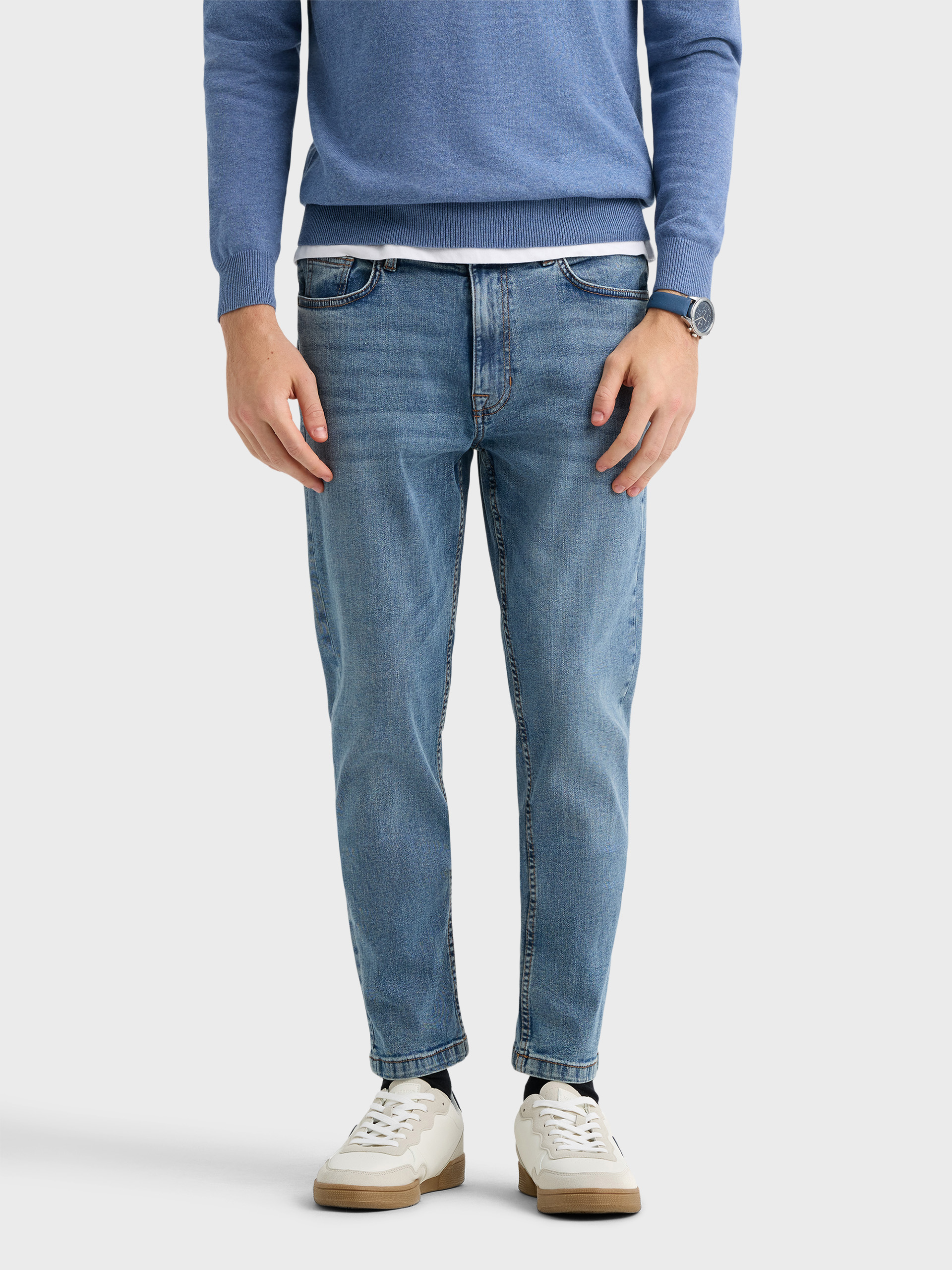 DENIM STONE COMFORT FIT AZUL