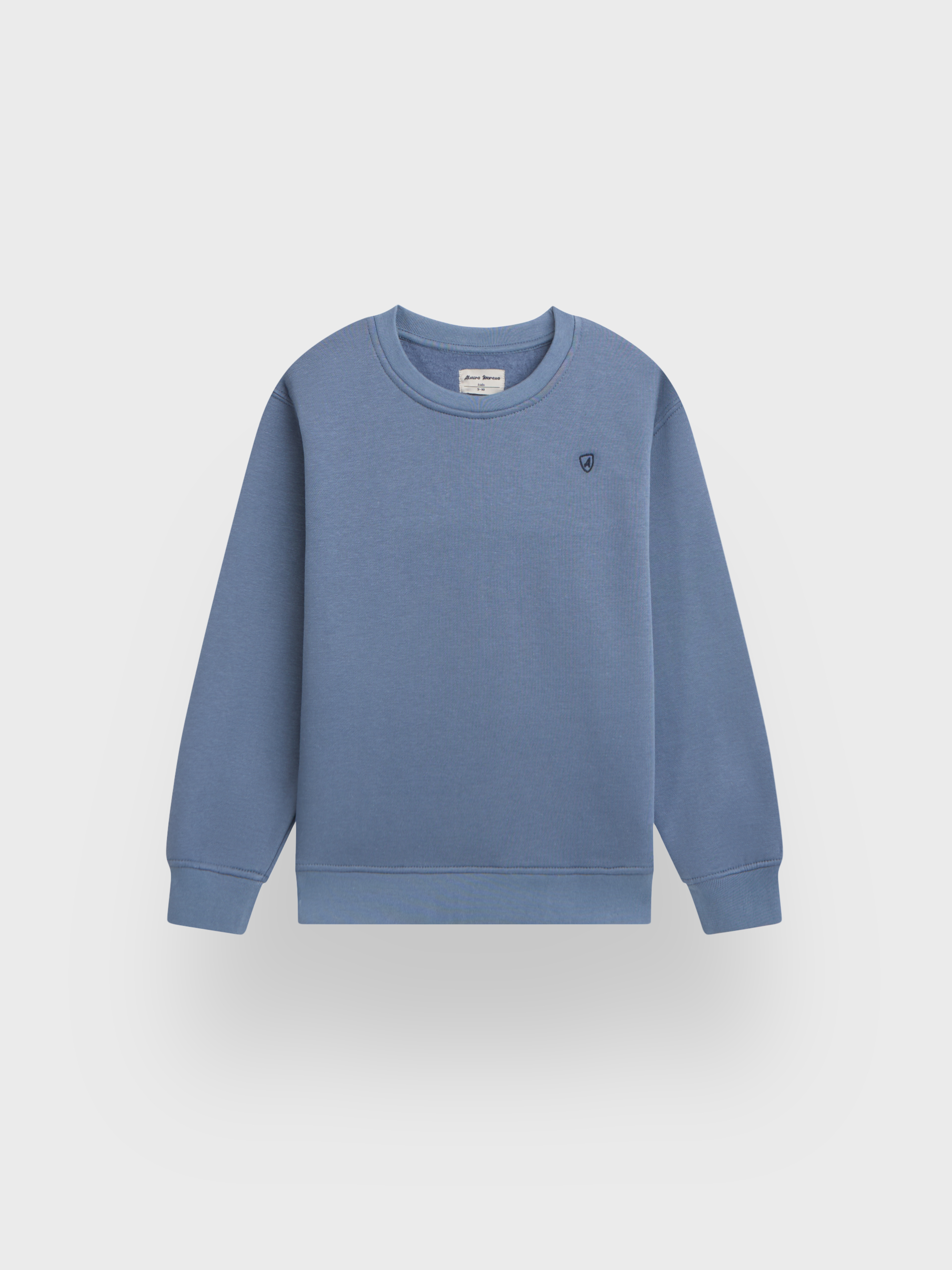 SUDADERA BASICA KIDS AZUL