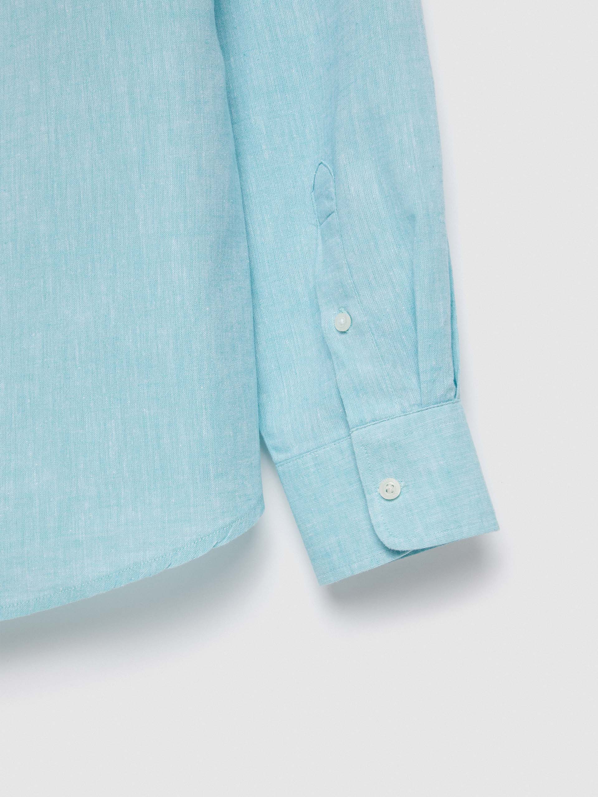CAMISA LINO BOLSILLO