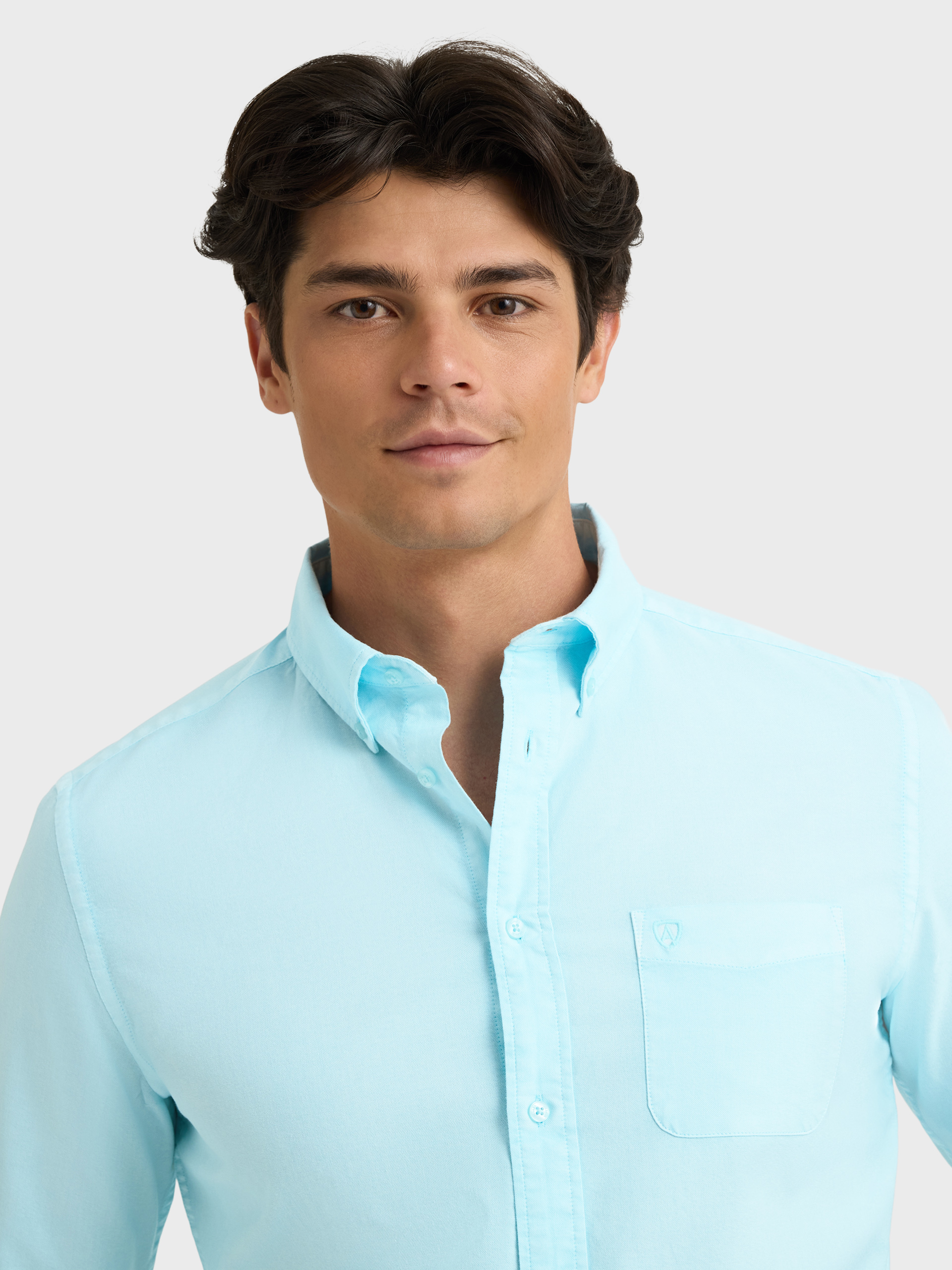CAMISA OXFORD POCKET DYE