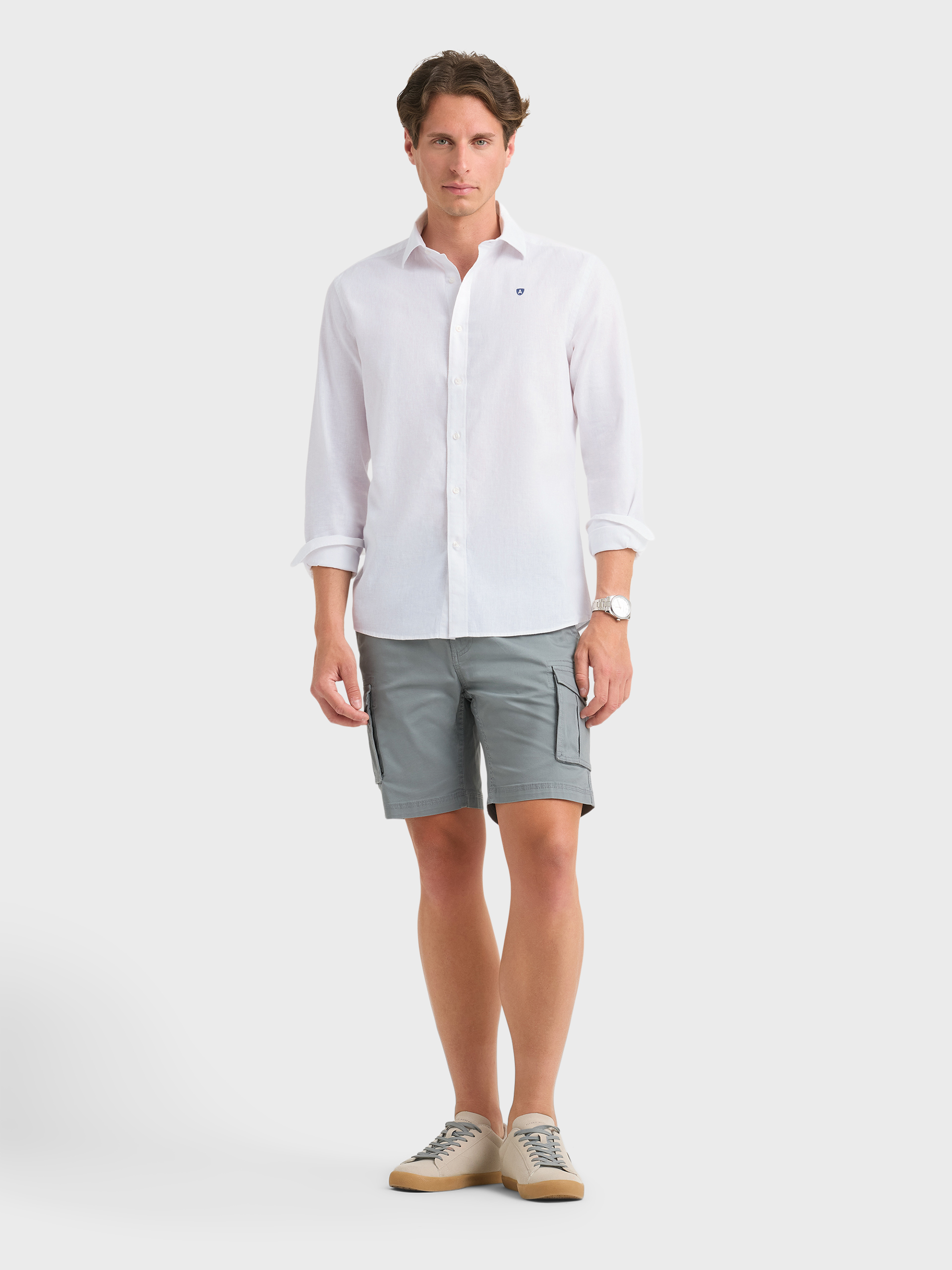 CAMISA LINO CHAMBRAY