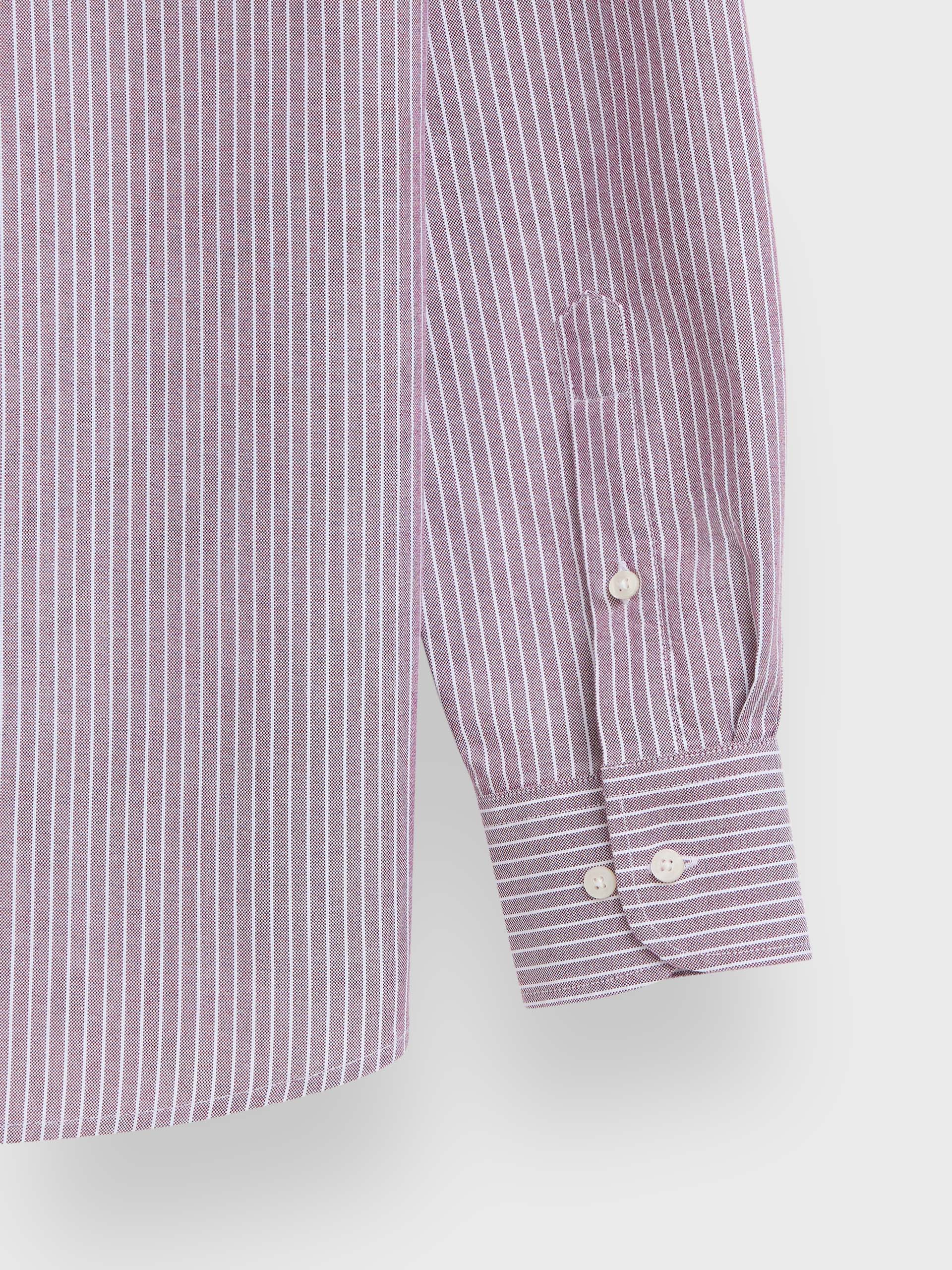 CAMISA OXFORD RAYAS DOWN