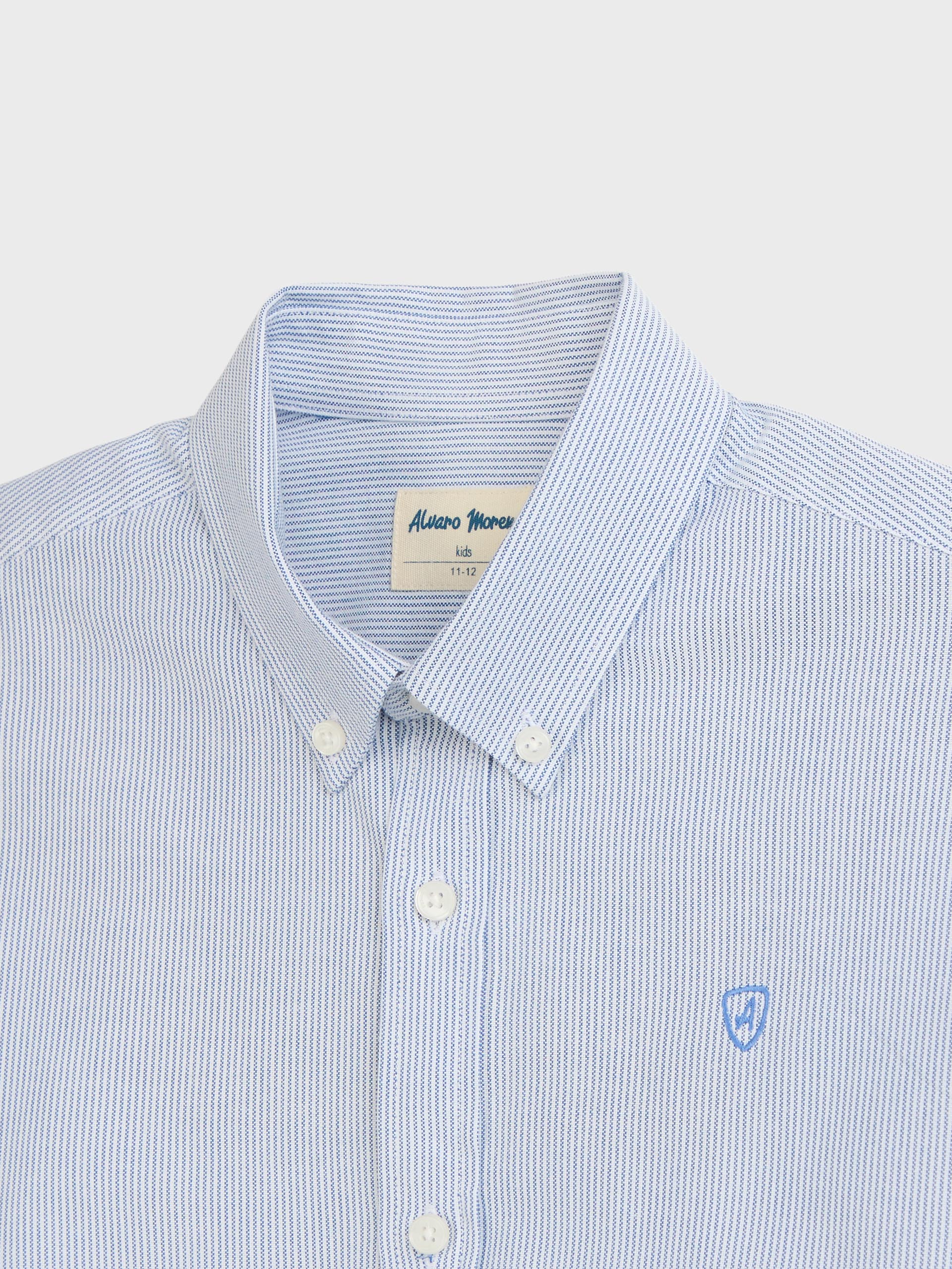 CAMISA OXFORD MIL RAYAS KIDS