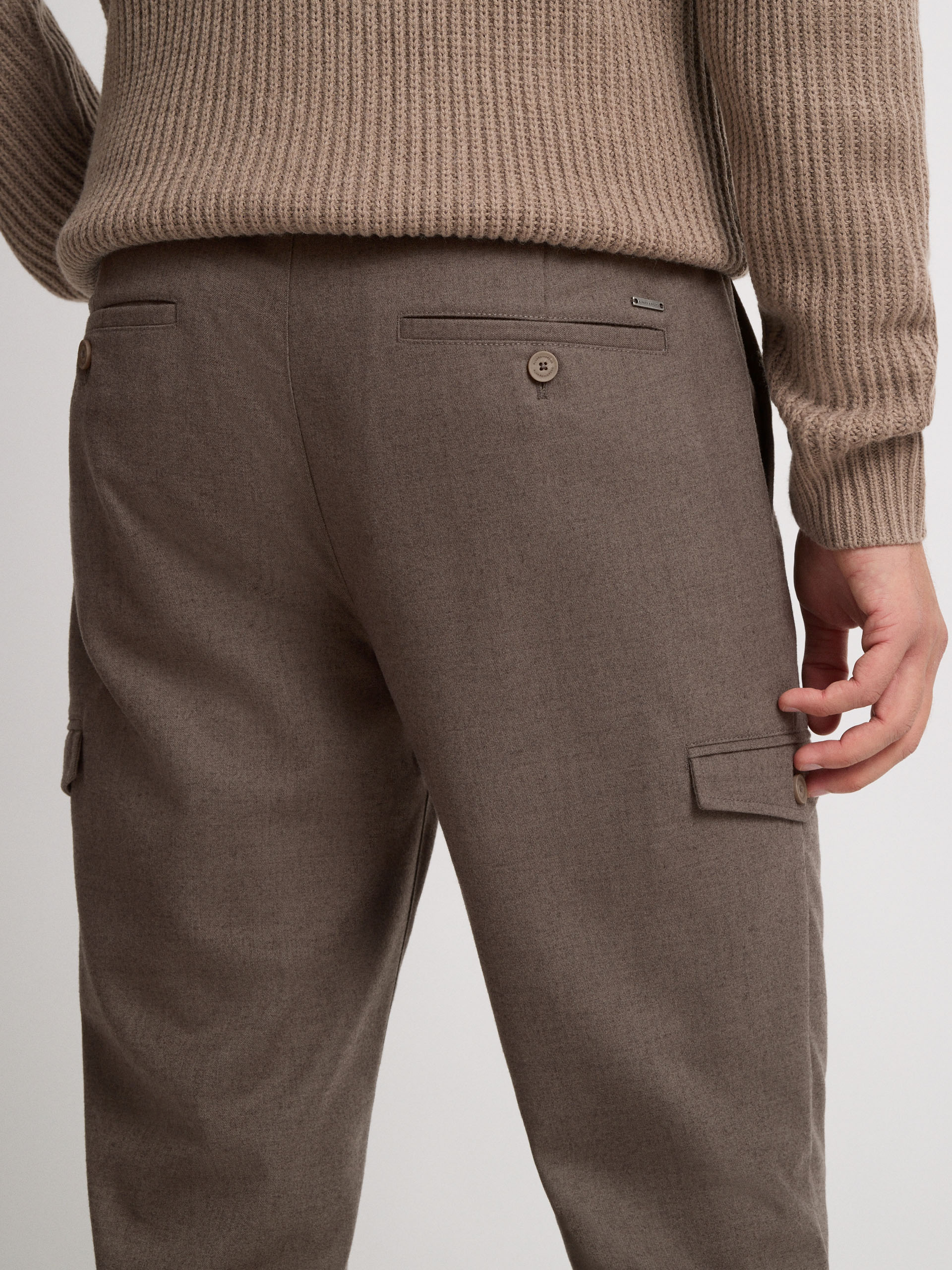 PANTALON CARGO FRANELA