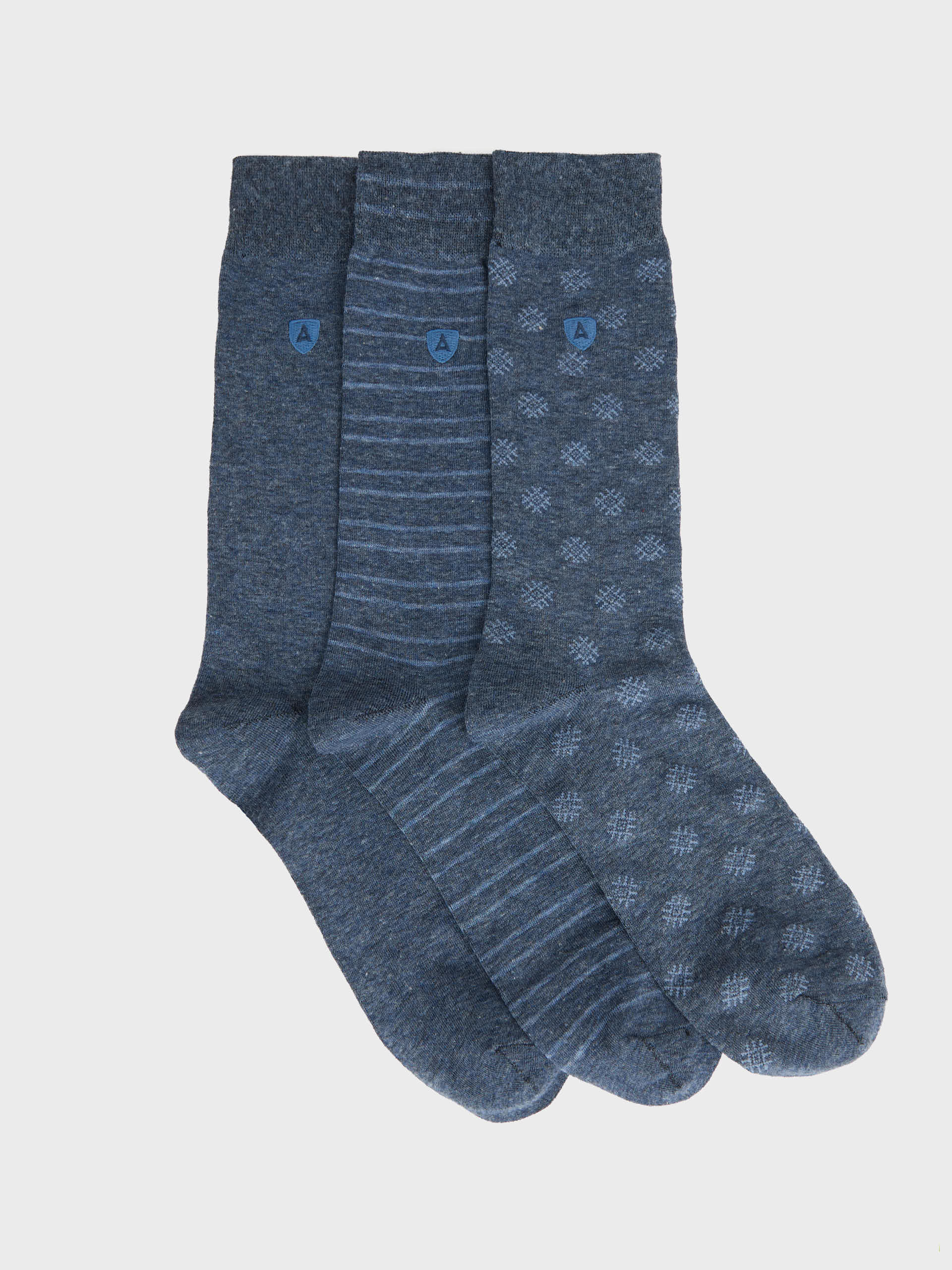 CALCETINES FANTASIA AZUL MARINO