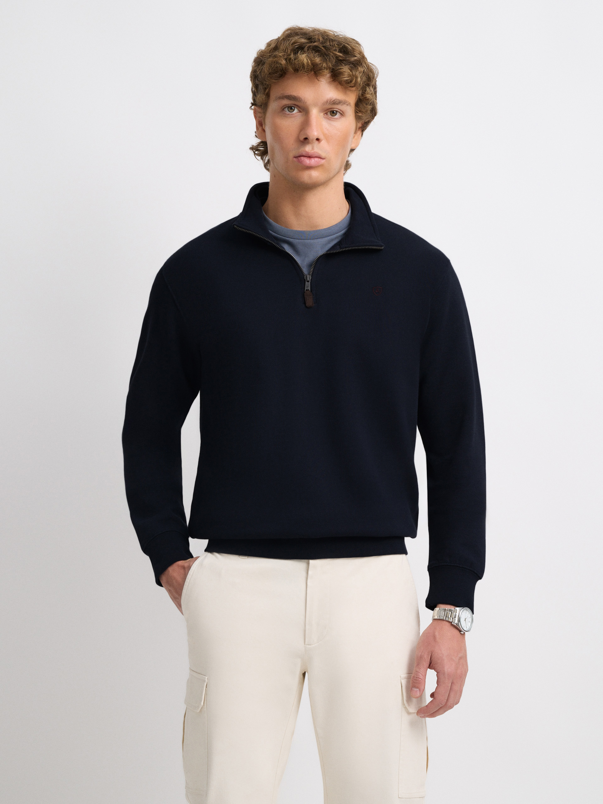 SUDADERA MYSTYC AZUL MARINO