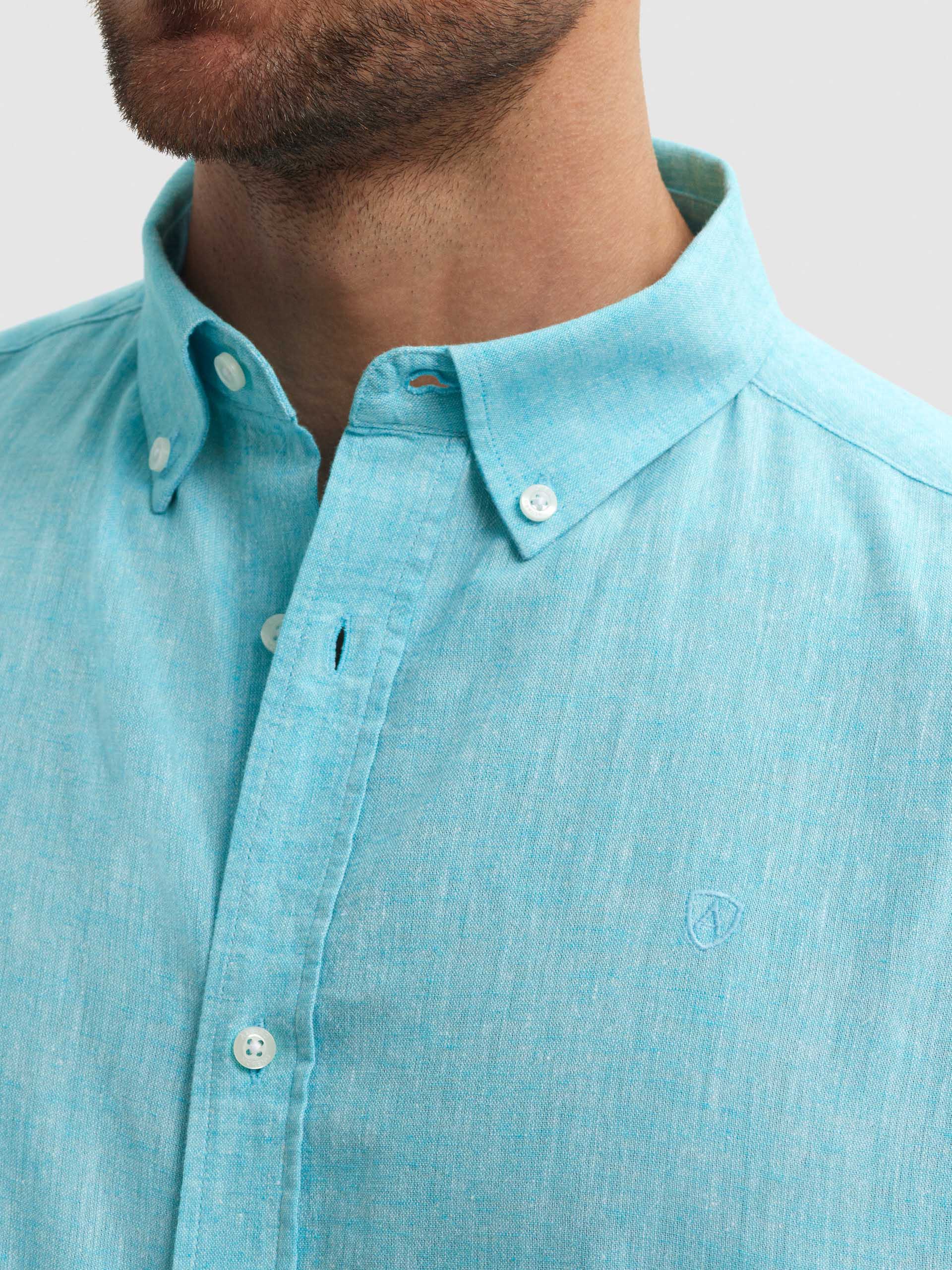 CAMISA LINO C. BOTON