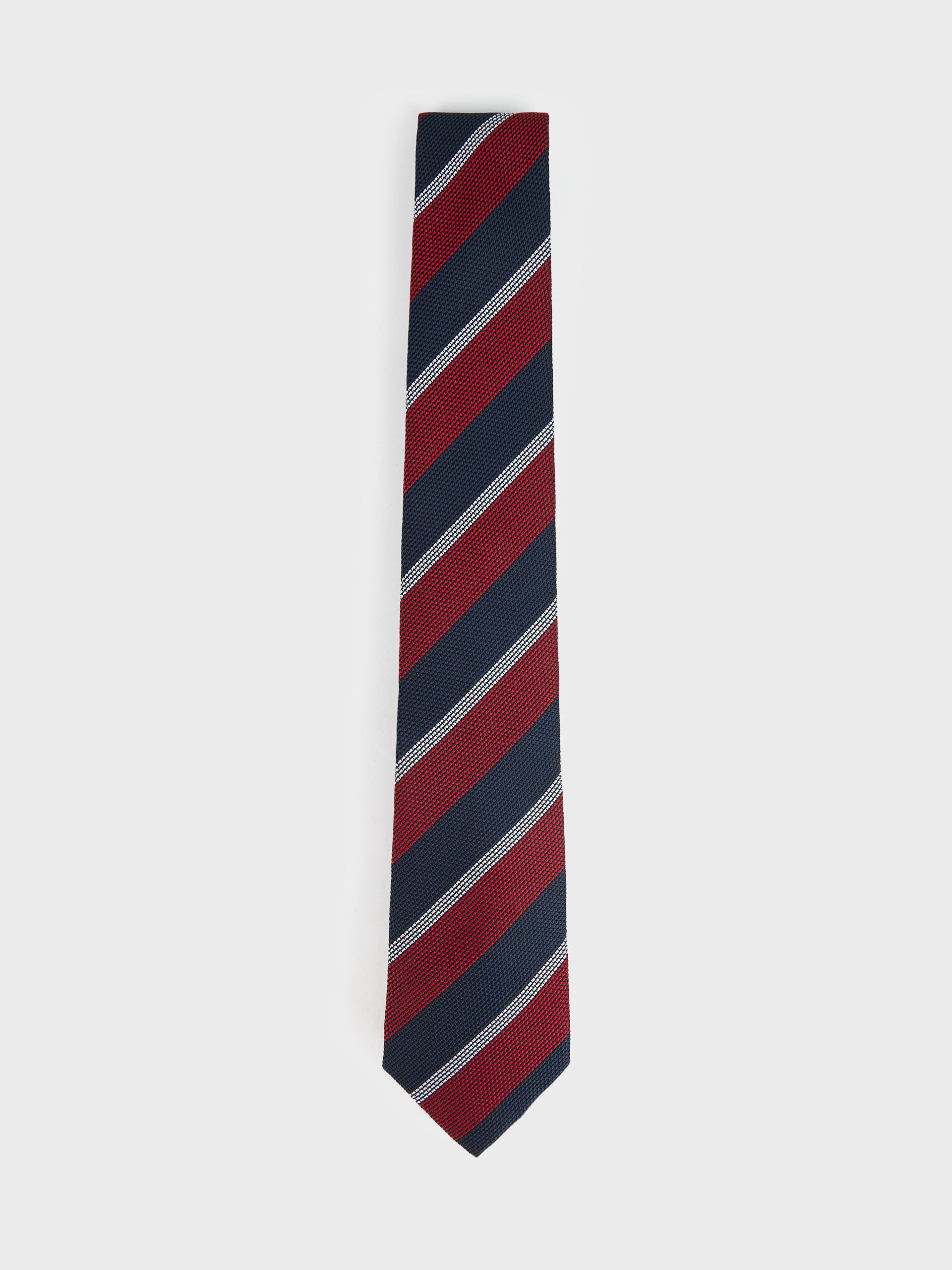 CORBATA GRENADINE AZUL MARINO