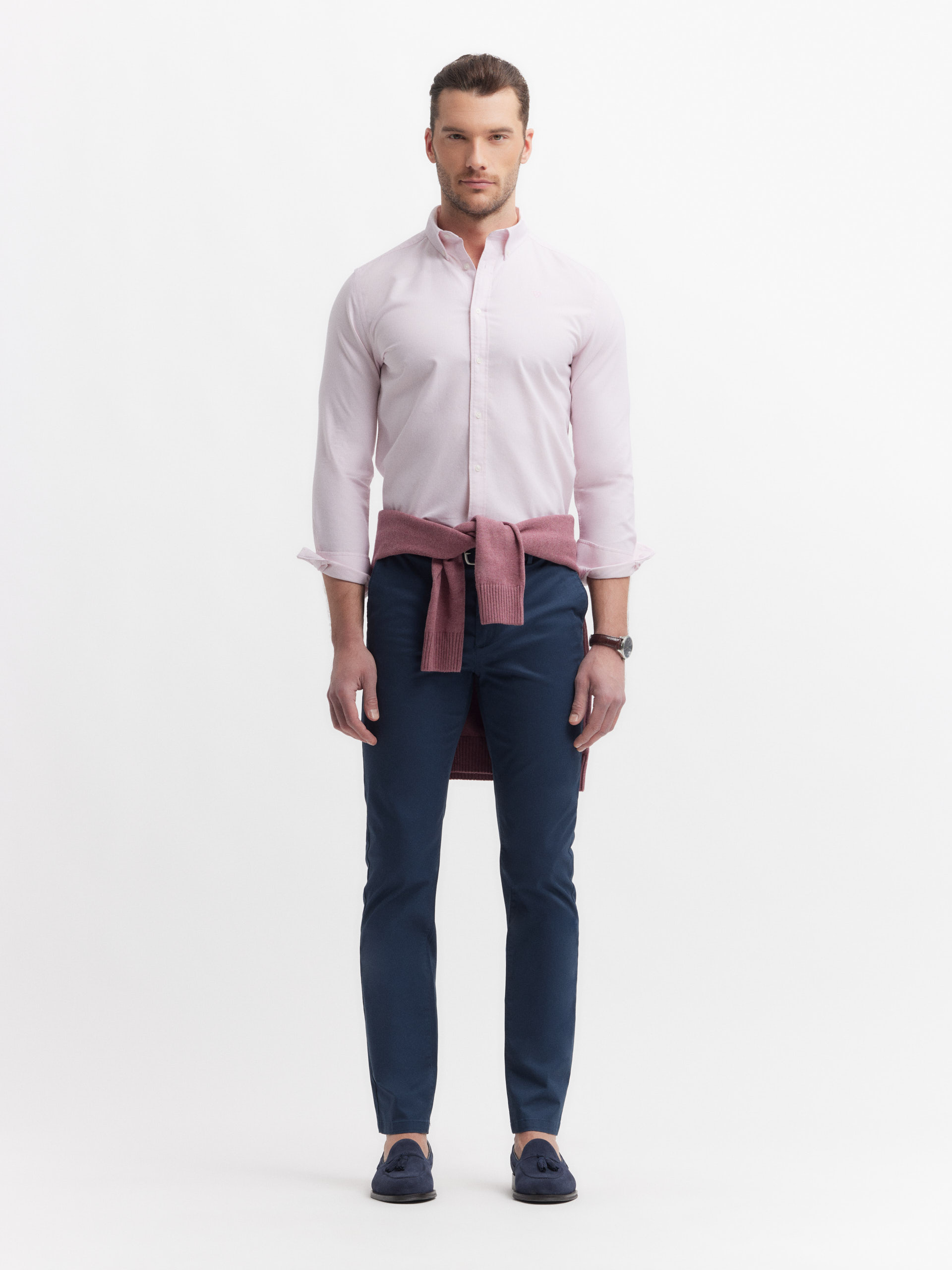 CAMISA OXFORD MIL RAYAS