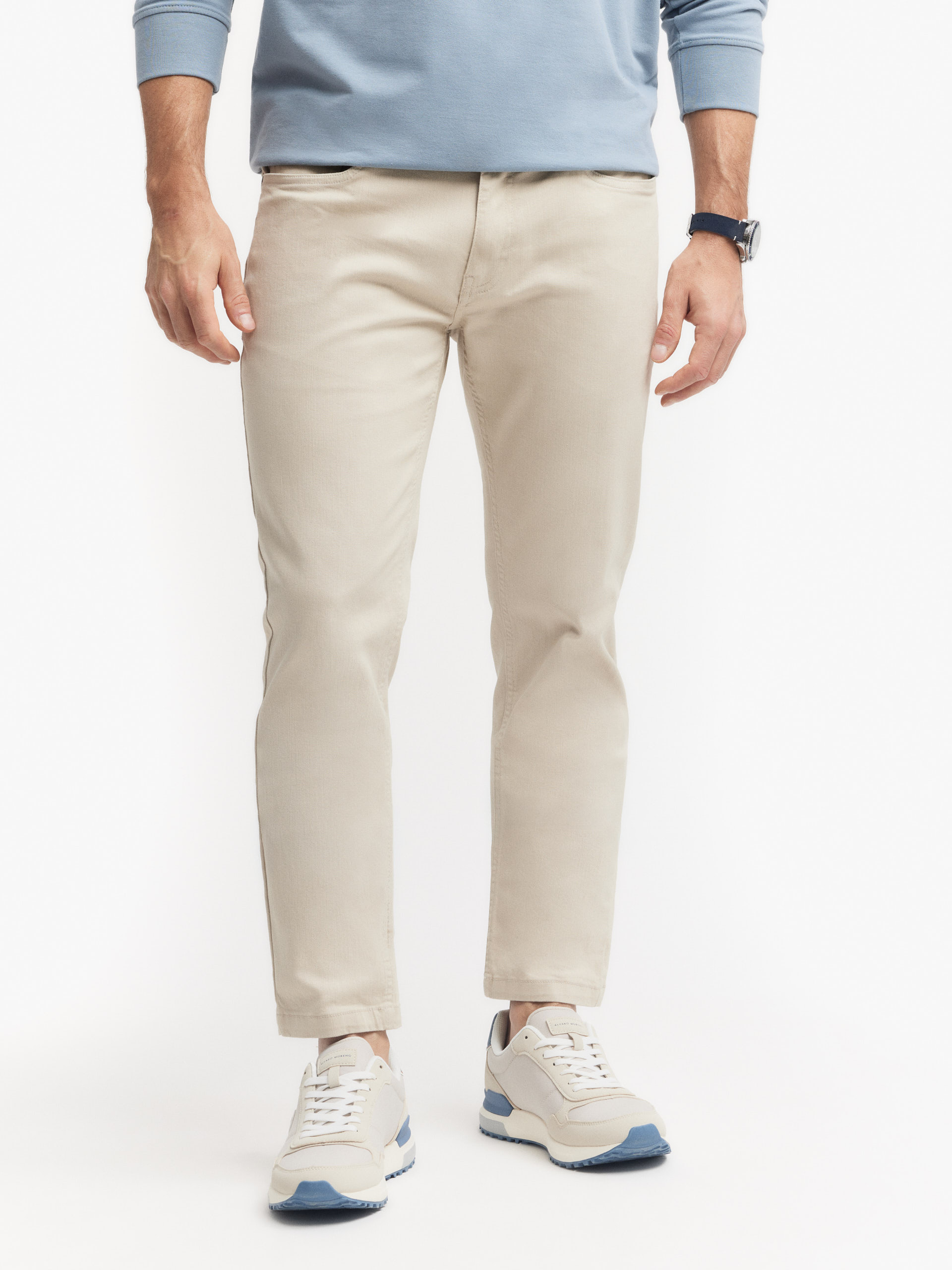 PANTALON TEJANO BEIGE