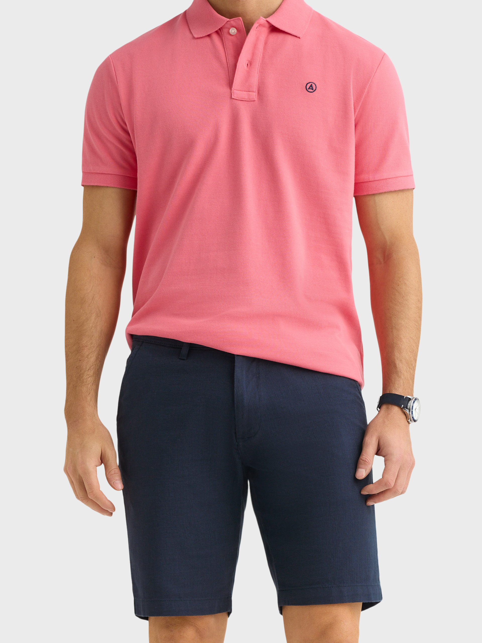 BERMUDA TINTADA AZUL MARINO