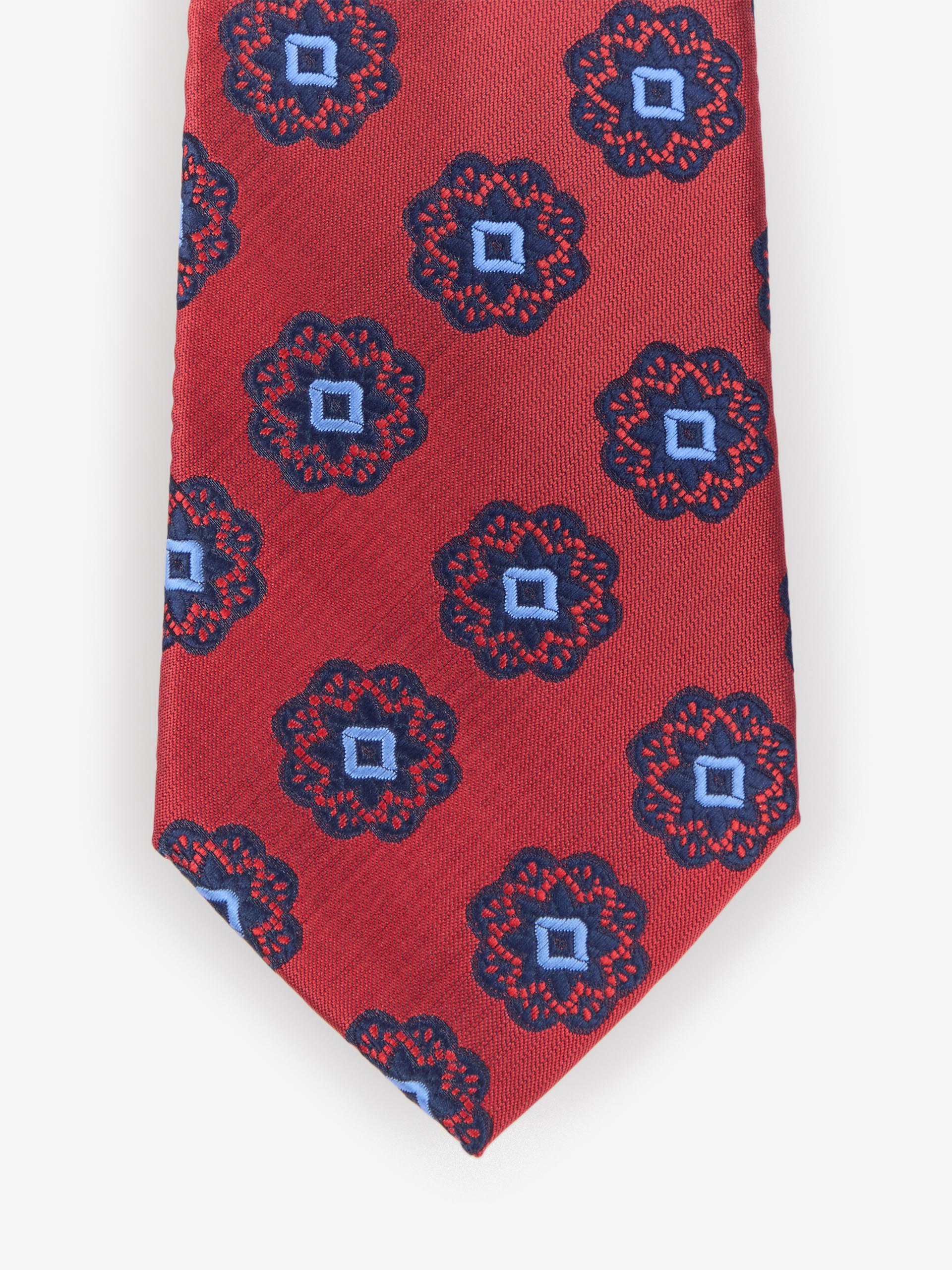 CORBATA JACQUARD MF ROJO