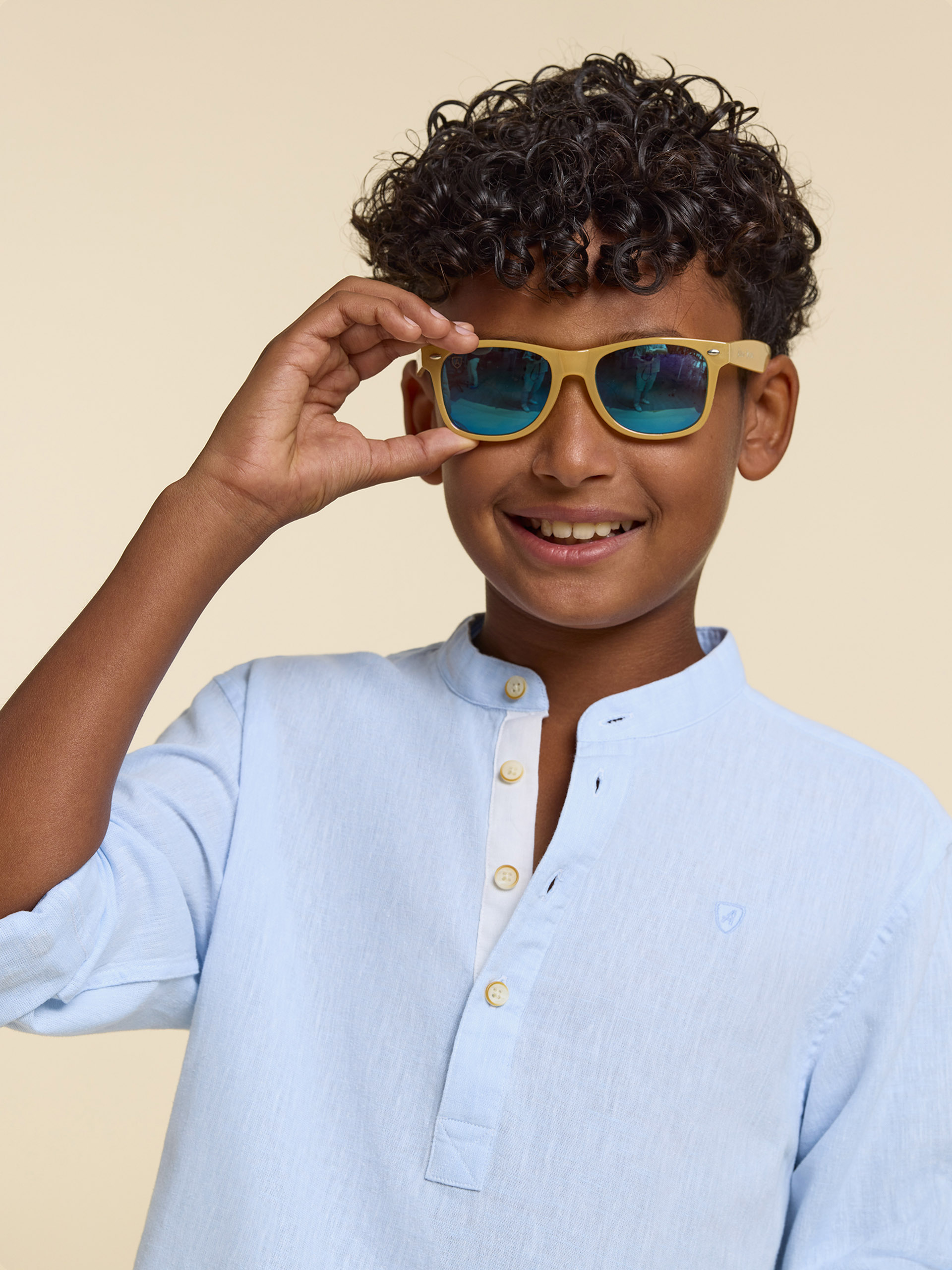 POLERA MAO CONTRASTE KIDS