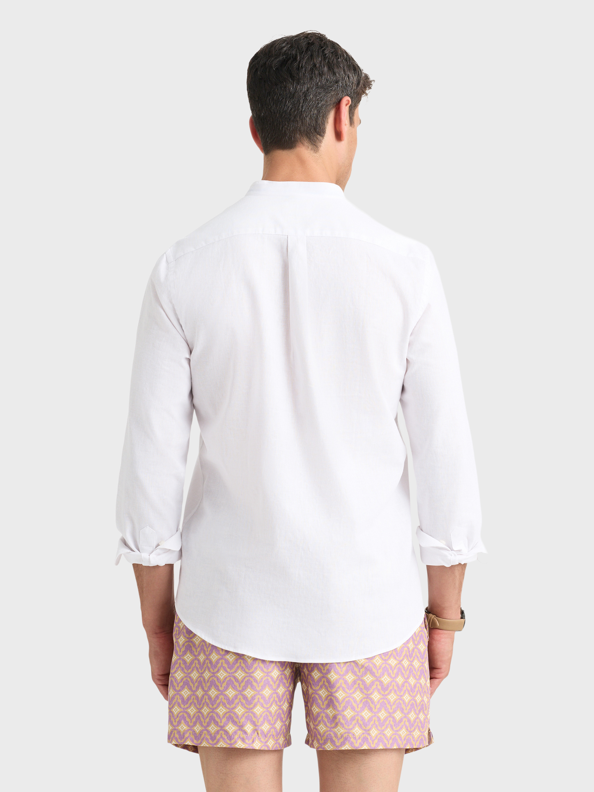 POLERA LINO MAO CONTRASTE