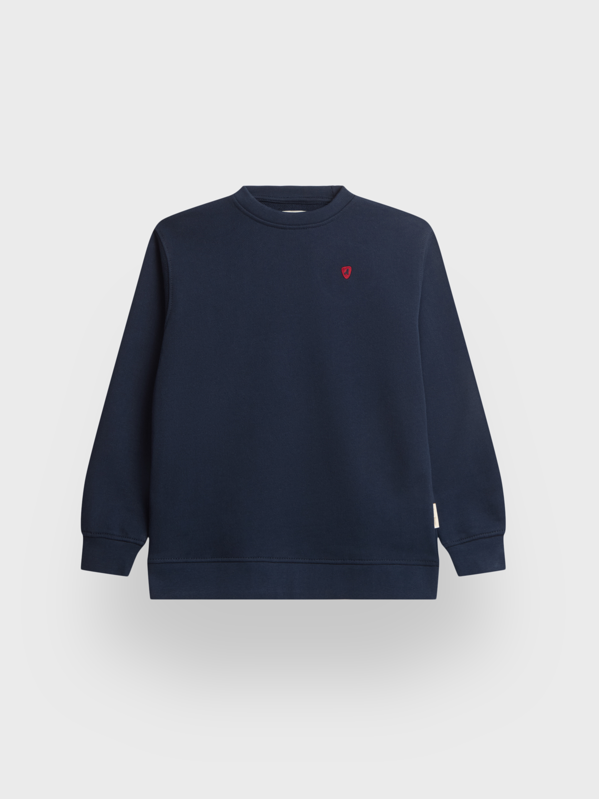 SUDADERA BASIC KIDS AZUL MARINO