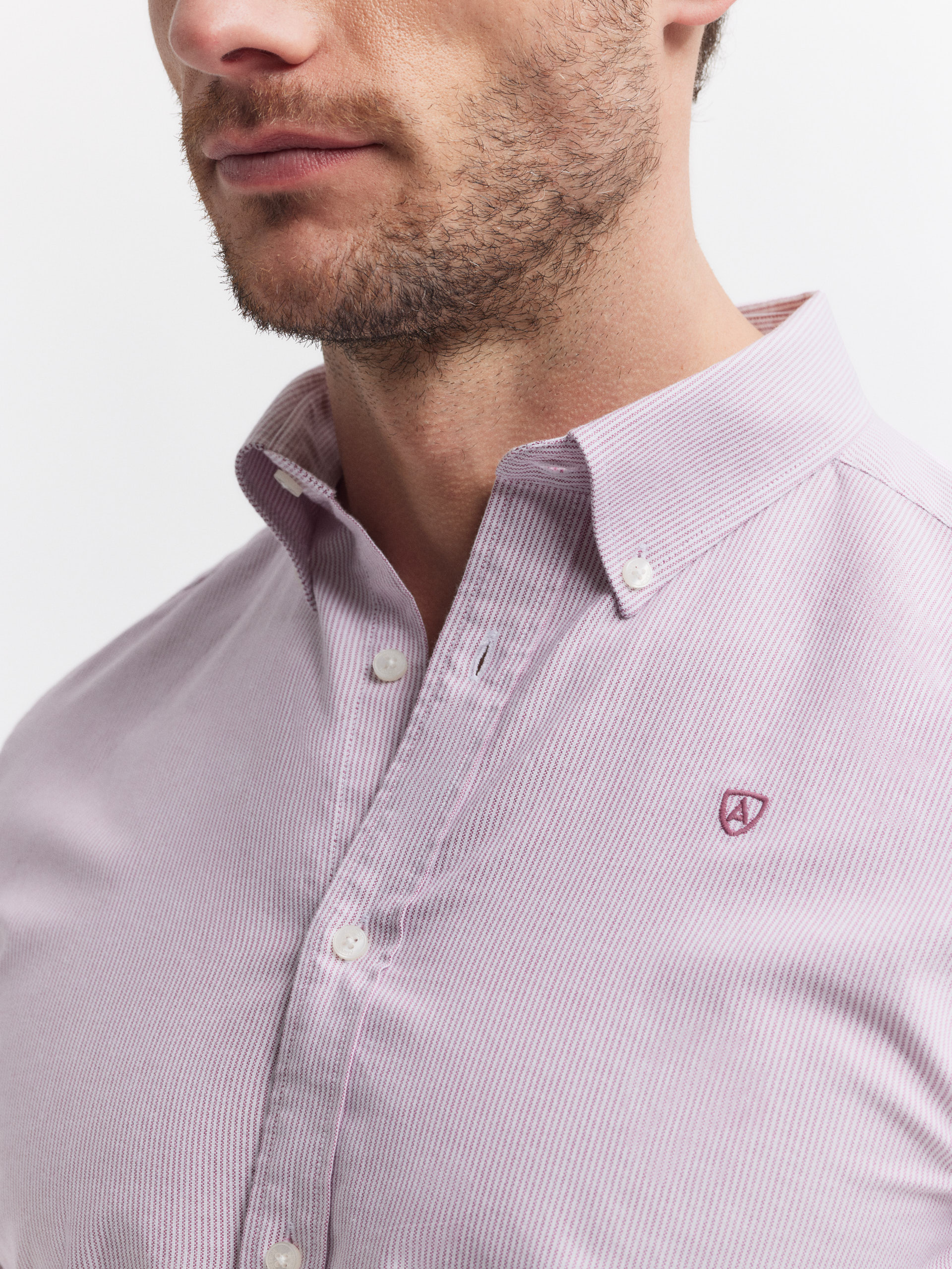 CAMISA OXFORD MIL RAYAS