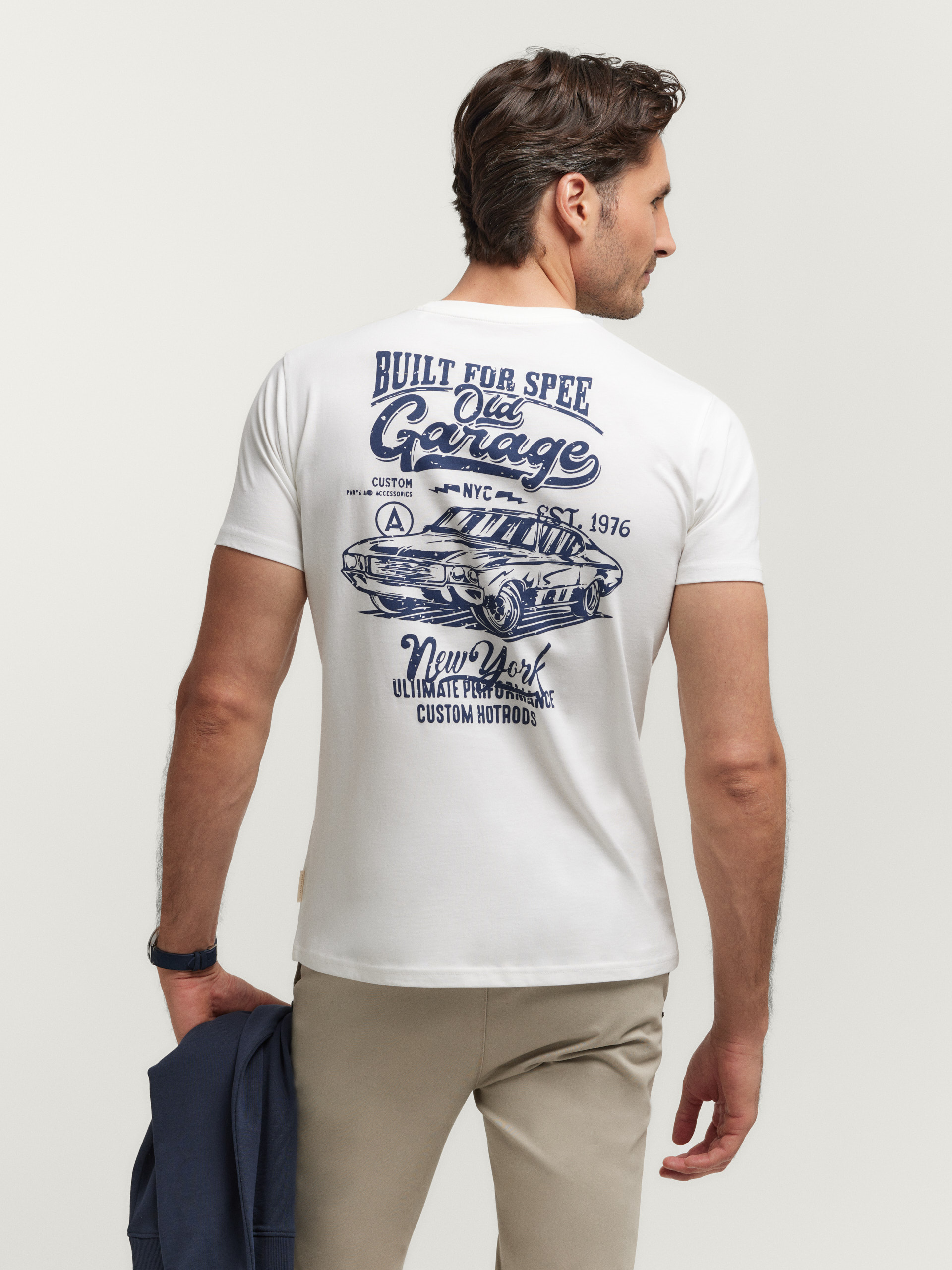 CAMISETA GARAGE BLANCO