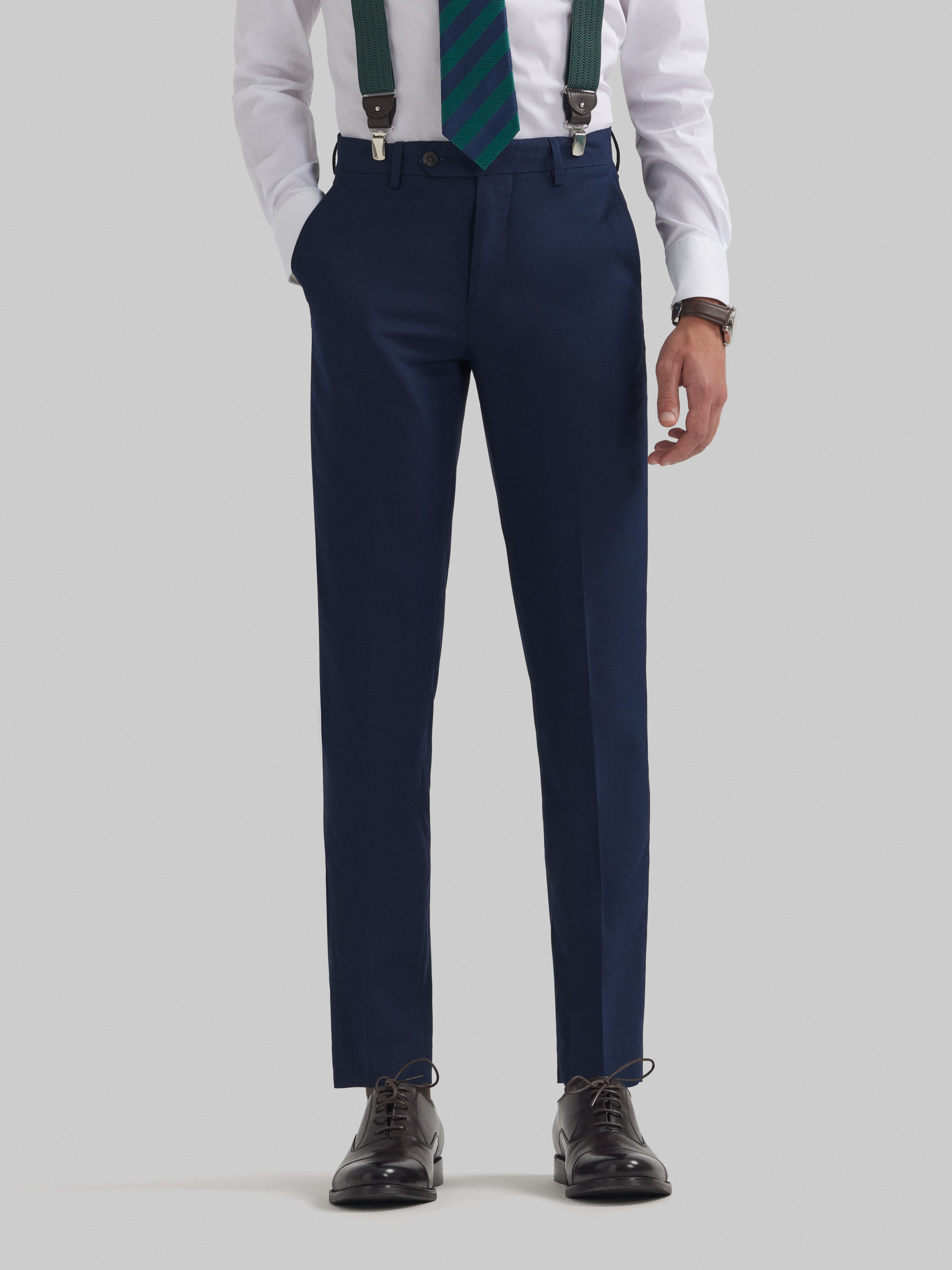 PANTALON MICRO CADETE AZUL MARINO