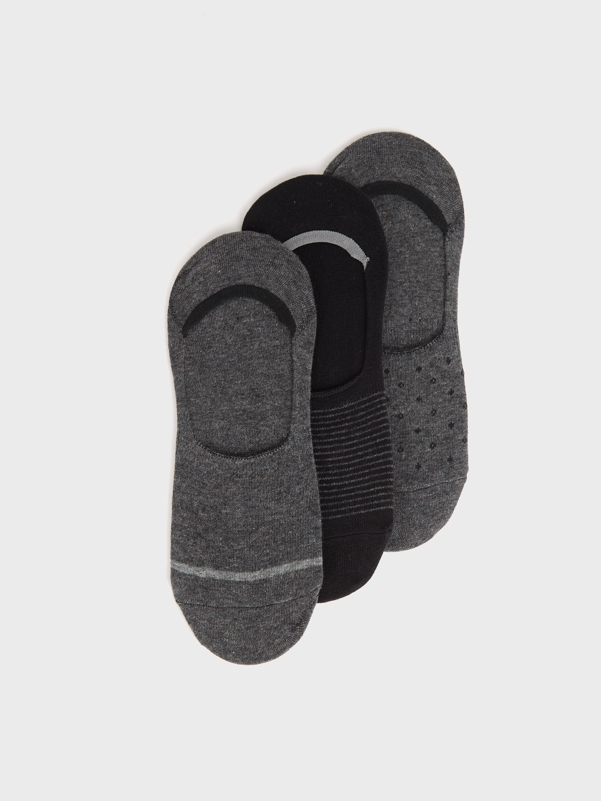 CALCETINES INVISIBLES GRIS