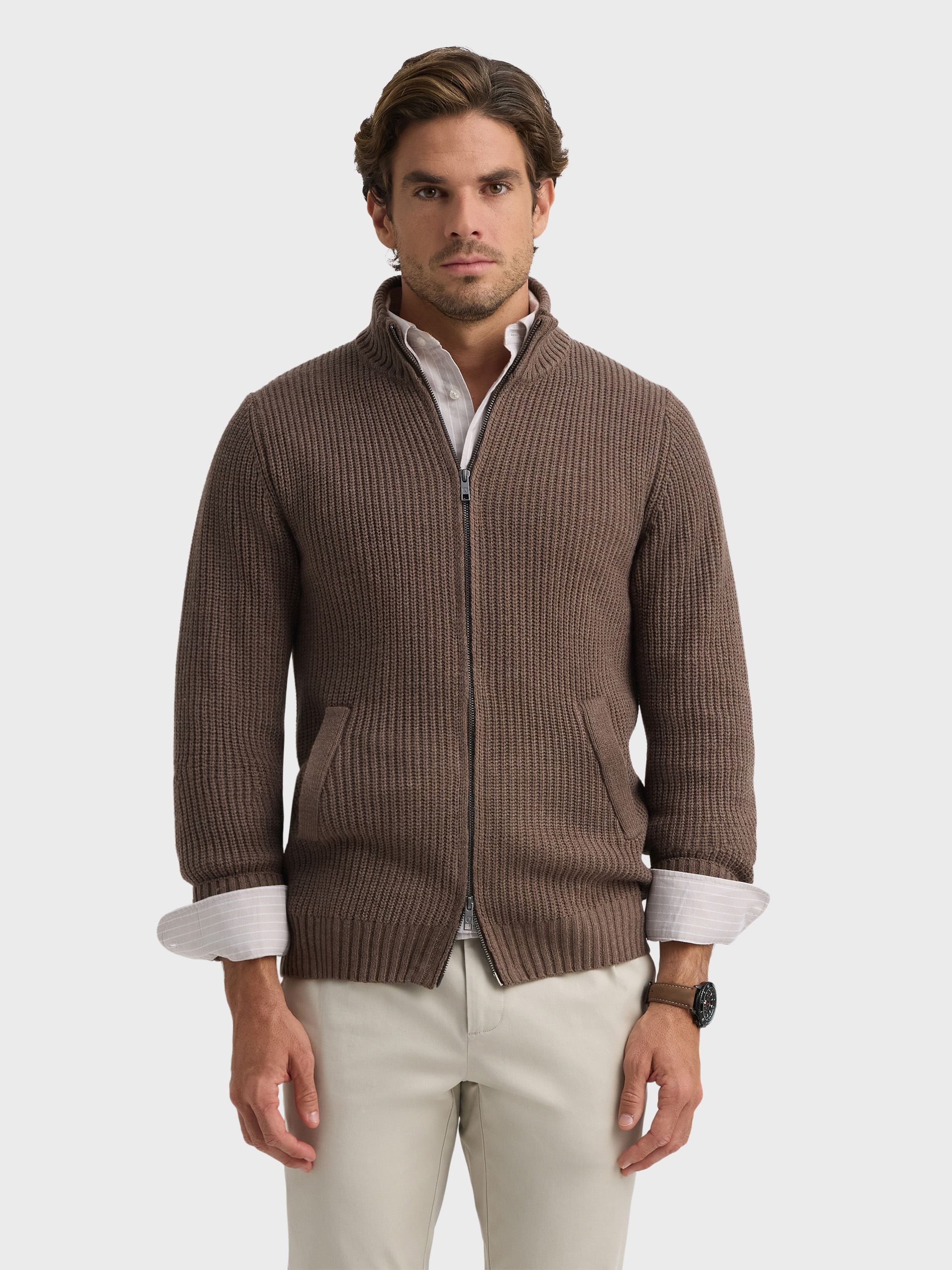 CARDIGAN HECTOR MARRÓN